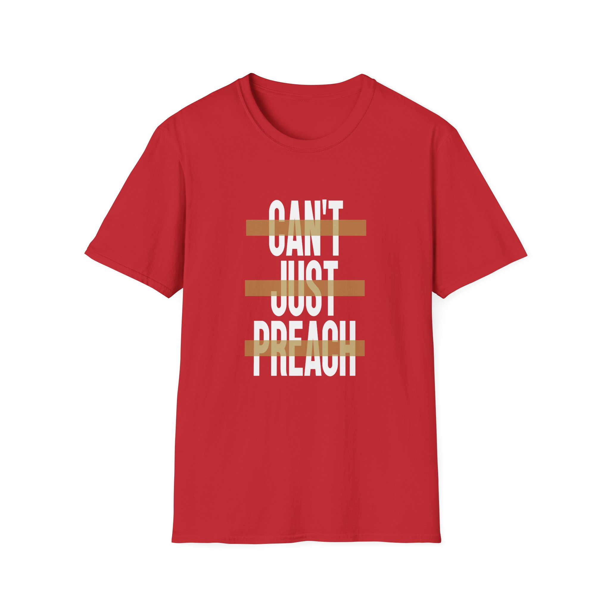 John Legend Can't Just Preach Unisex Softstyle T-Shirt - Image 23