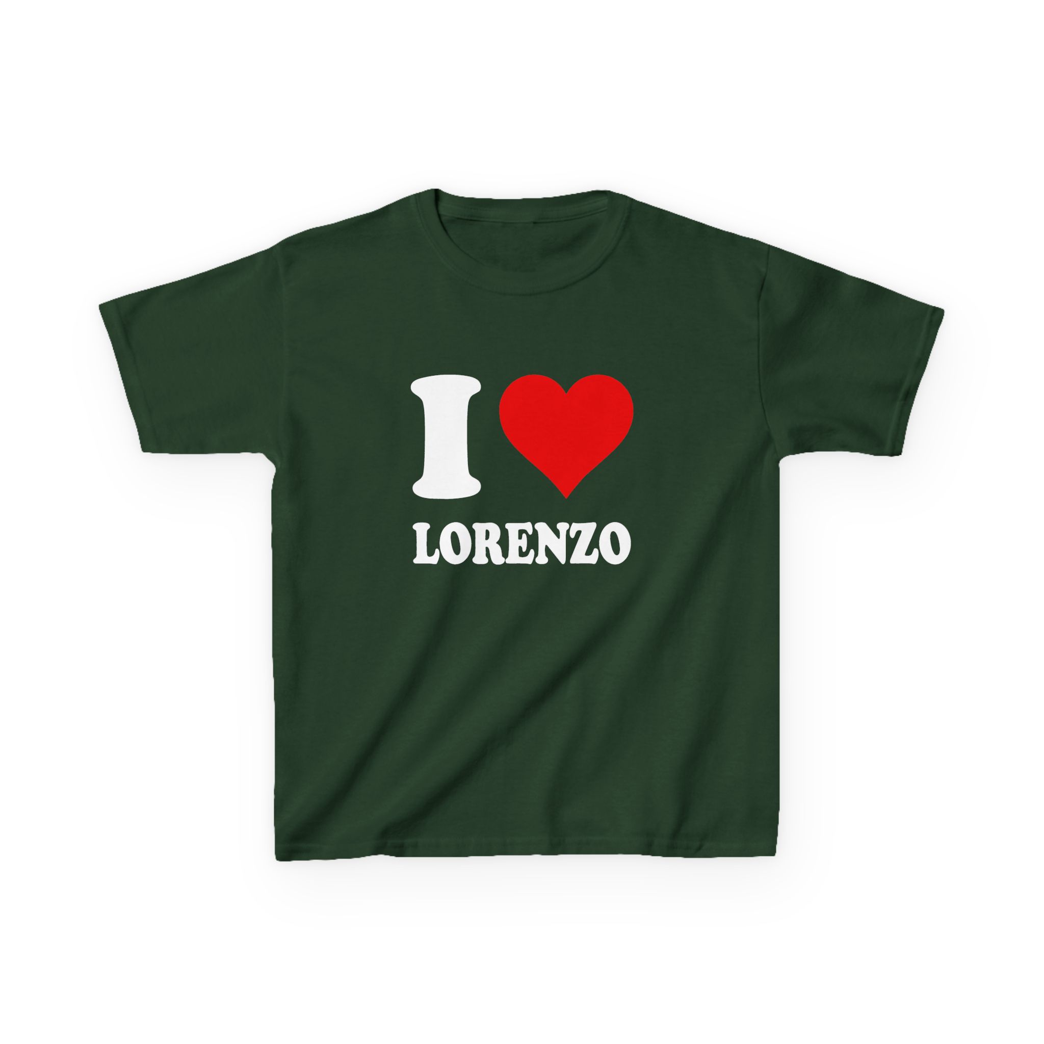 Kids Chris Lorenzo I Love Heavy Cotton™ Tee - Image 5