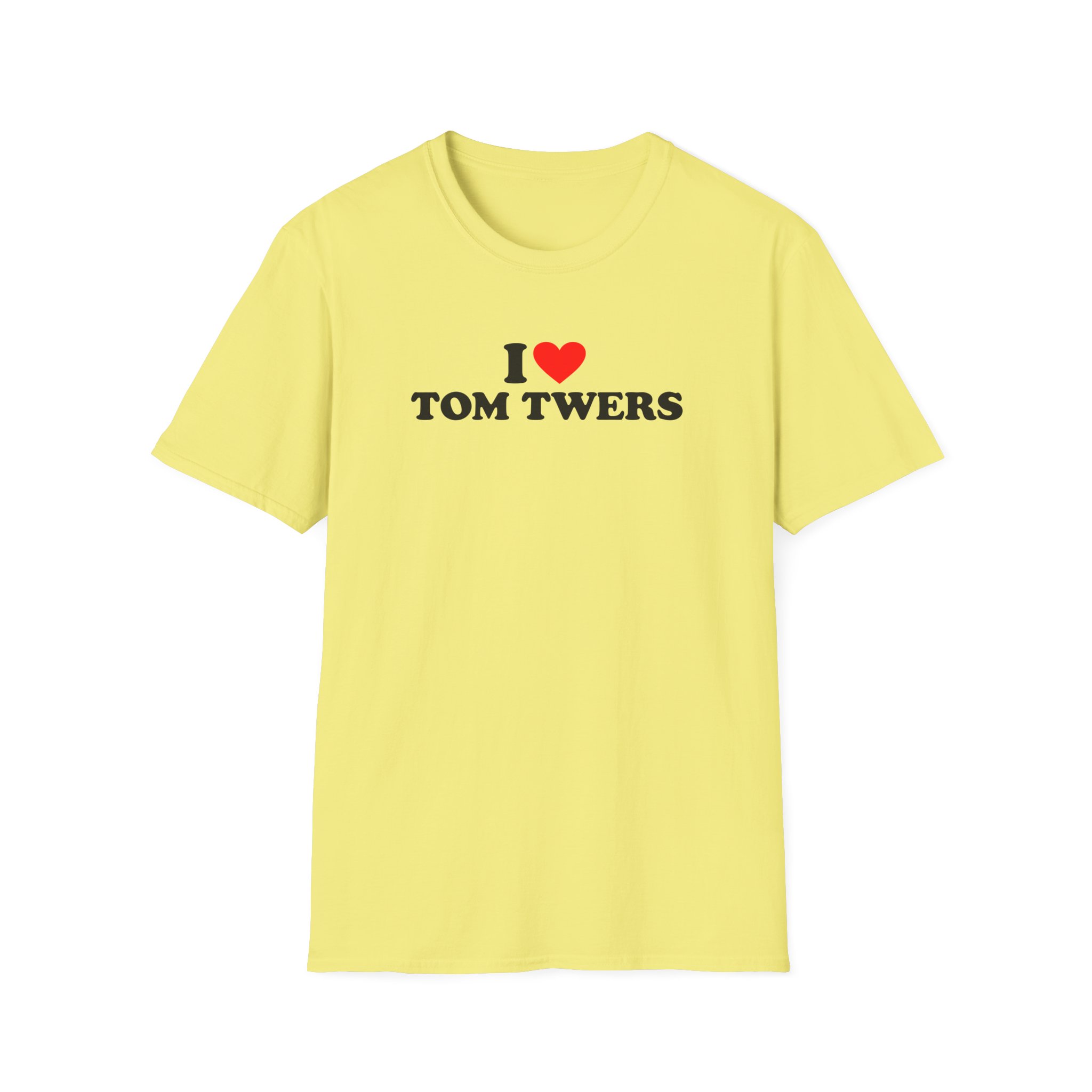 Tom Twers I Love Unisex Softstyle T-Shirt - Image 9
