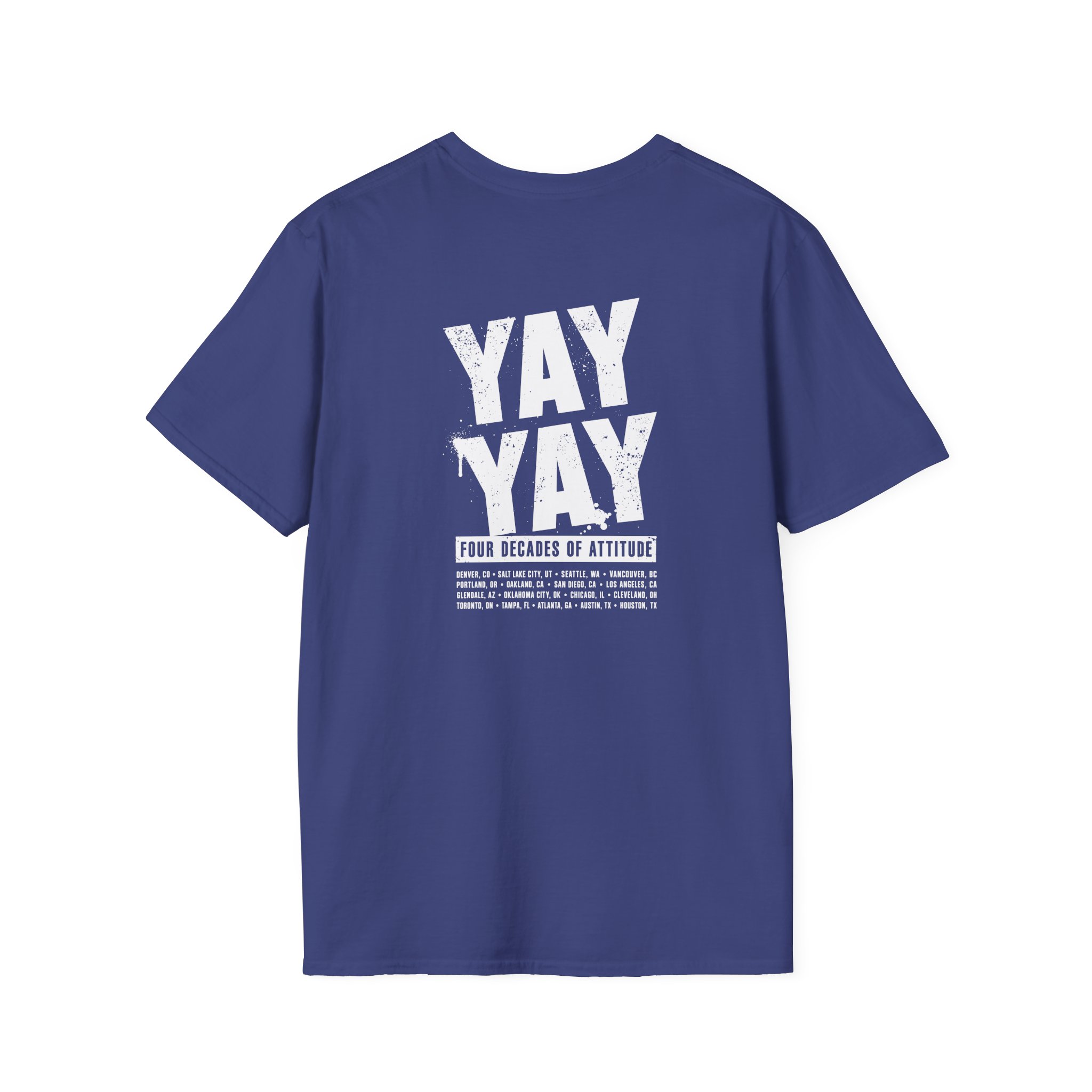 Ice Cube Yay Yay Tour Unisex Softstyle T-Shirt - Image 22