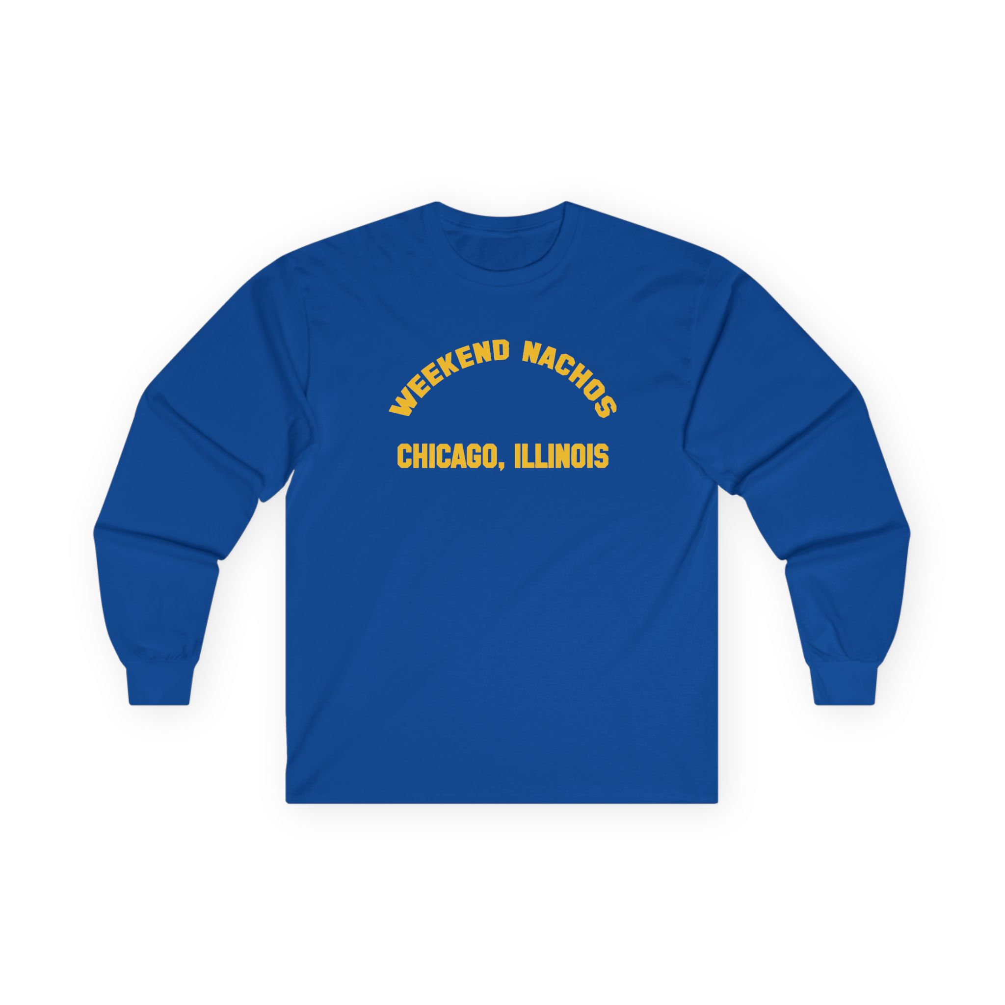 Weekend Nachos Watch You Suffer Unisex Ultra Cotton Long Sleeve Tee - Image 9
