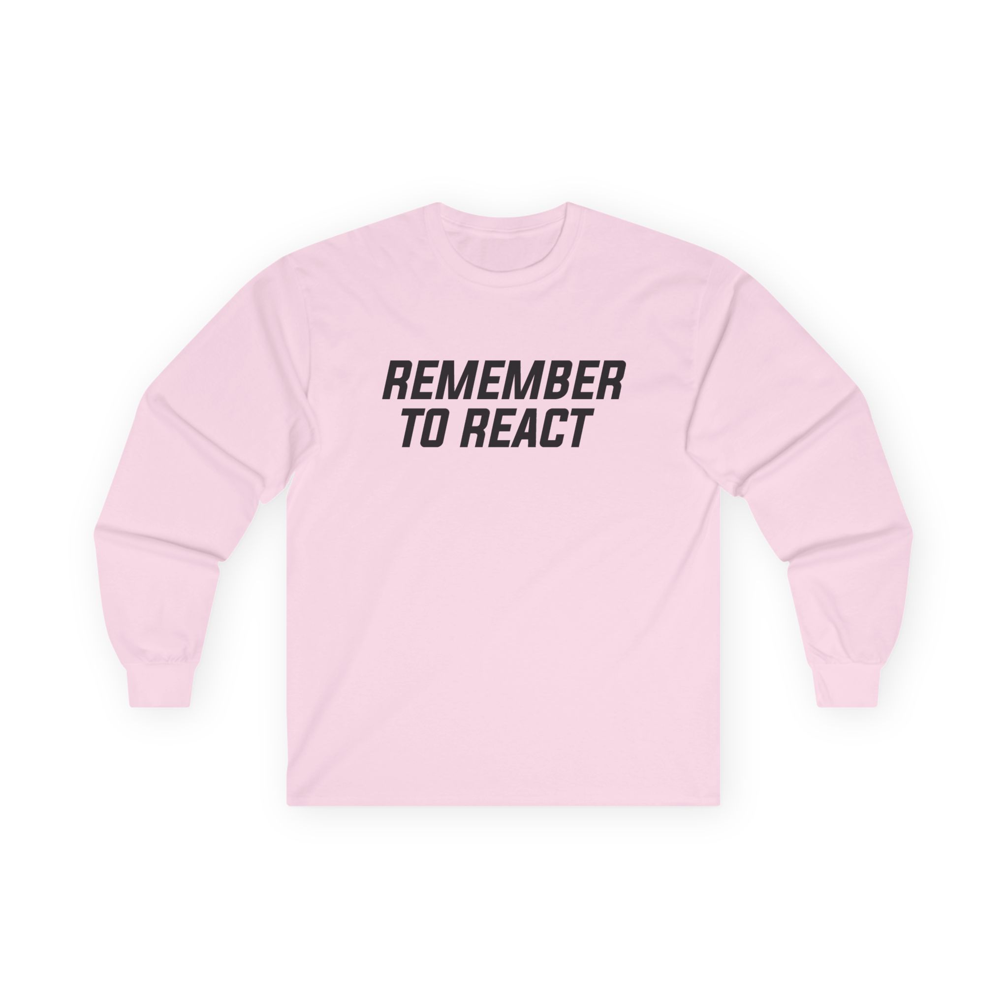 Jenny Holzer Remember to React Unisex Ultra Cotton Long Sleeve Tee - Image 11