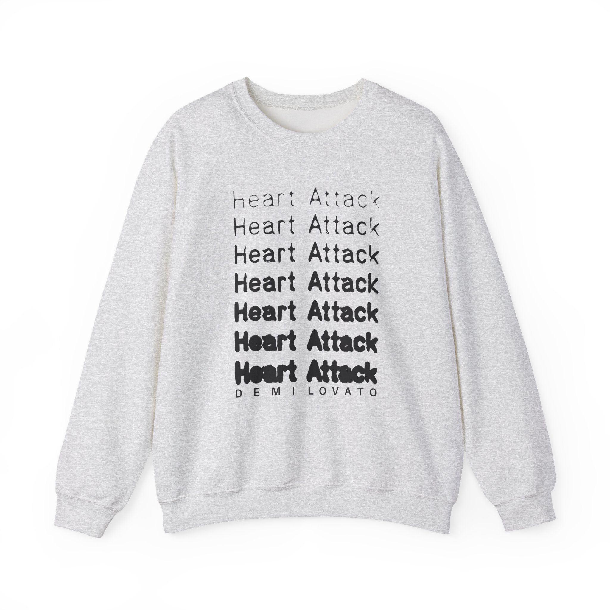 D L Heart Attack Anniversary Unisex Heavy Blend™ Crewneck Sweatshirt - Image 3