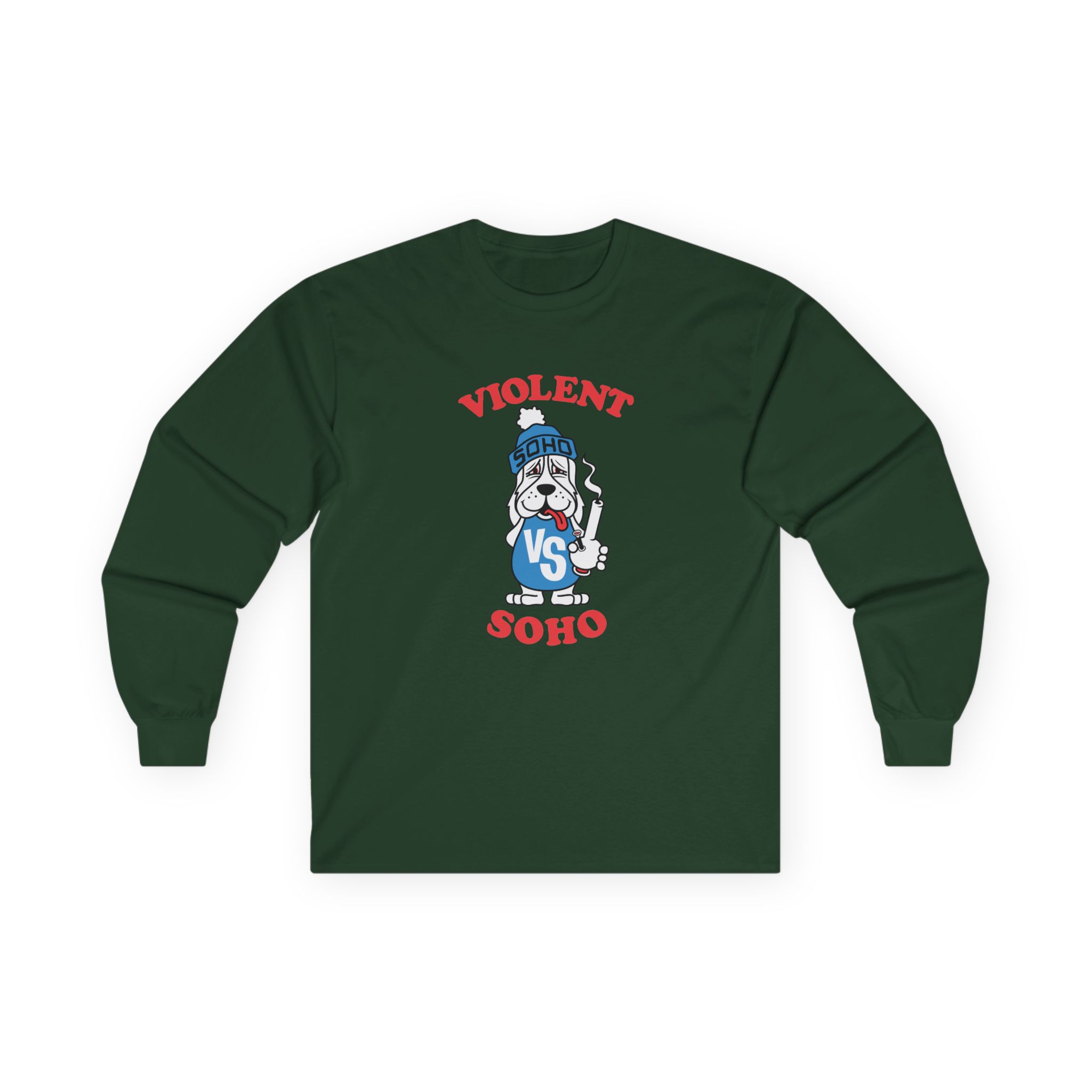 Violent Soho Slushed Puppy Unisex Ultra Cotton Long Sleeve Tee - Image 11