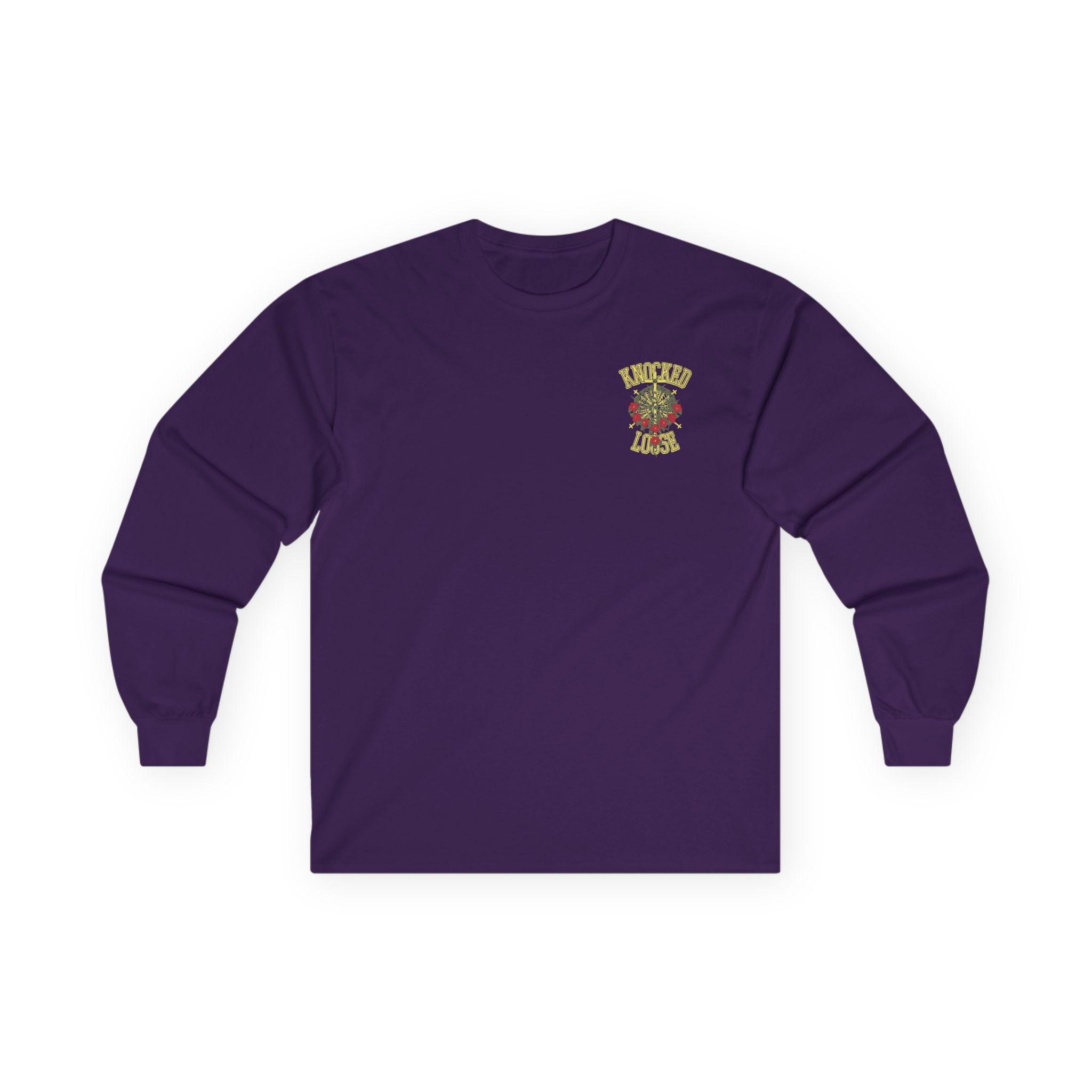 Knocked Loose Crown of Thorns Unisex Ultra Cotton Long Sleeve Tee - Image 7