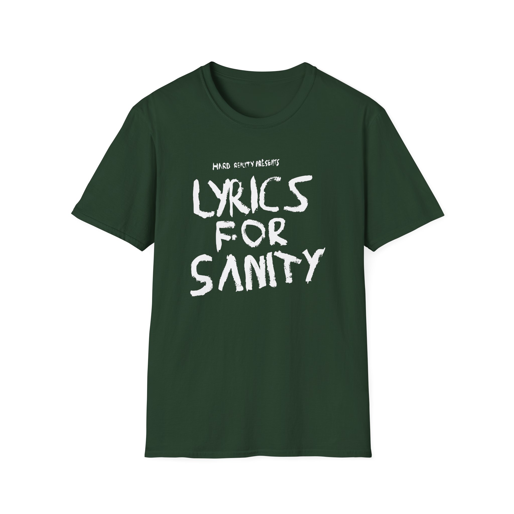 Songer Lyrics for Sanity Unisex Softstyle T-Shirt - Image 11