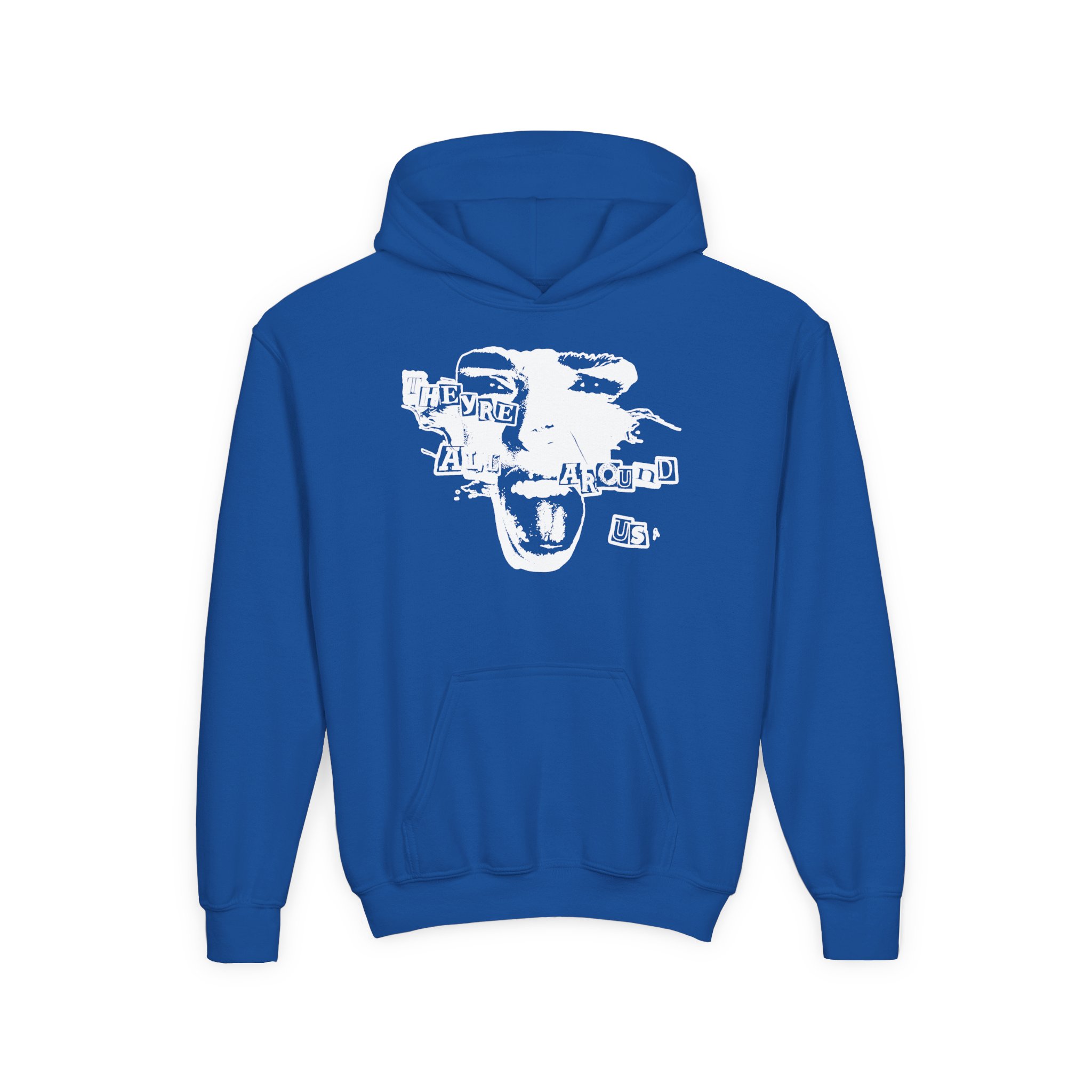 Poppy They're All Around Us Youth Heavy Blend Hooded Sweatshirt - Image 5