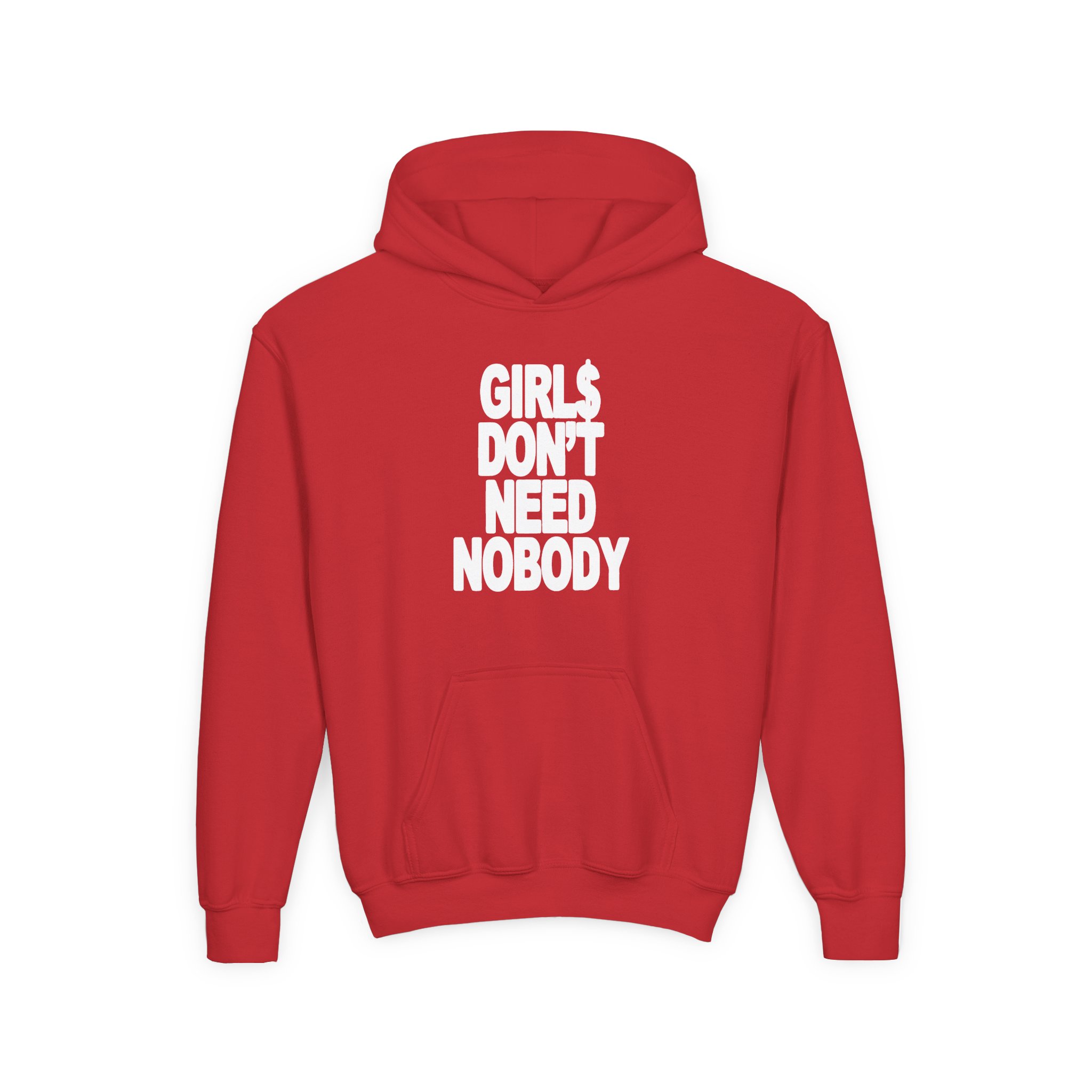 Dom Dolla Don't Need Nobody Youth Heavy Blend Hooded Sweatshirt - Image 17