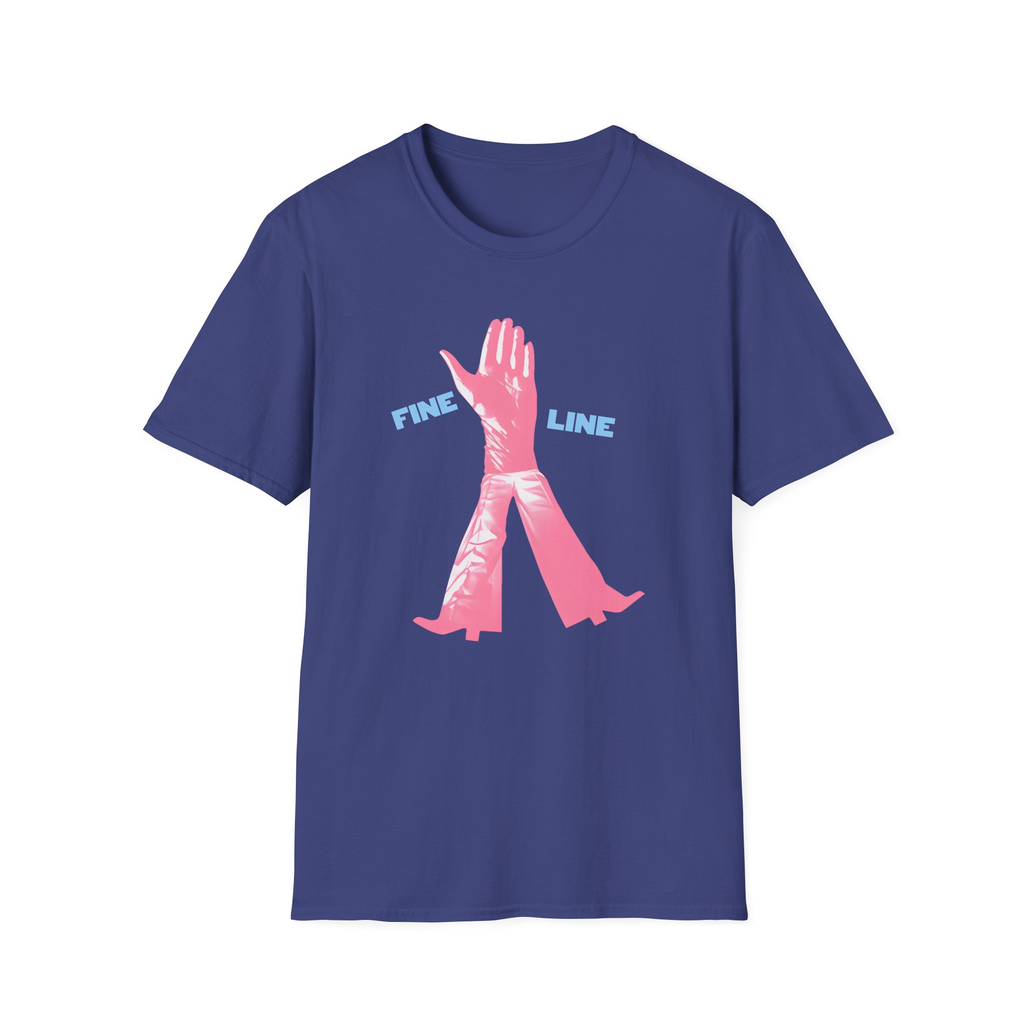 Love on Tour Fine Line Unisex Softstyle T-Shirt - Image 13