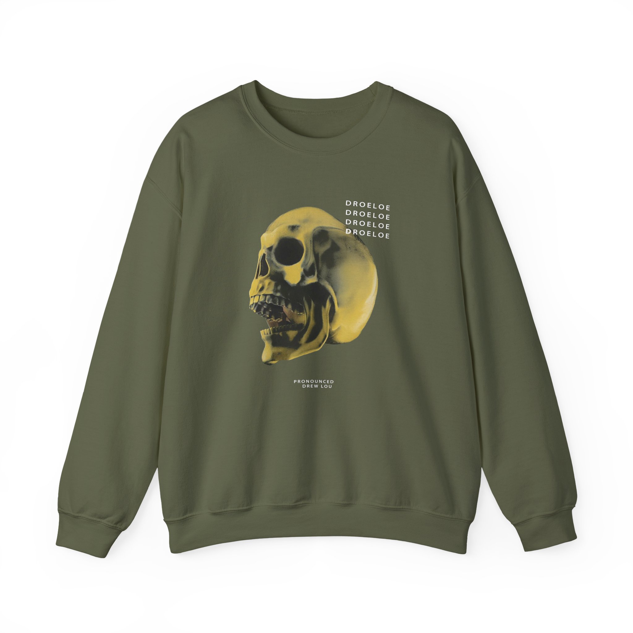 Deadbeats Gold Skull Unisex Heavy Blend™ Crewneck Sweatshirt - Image 7