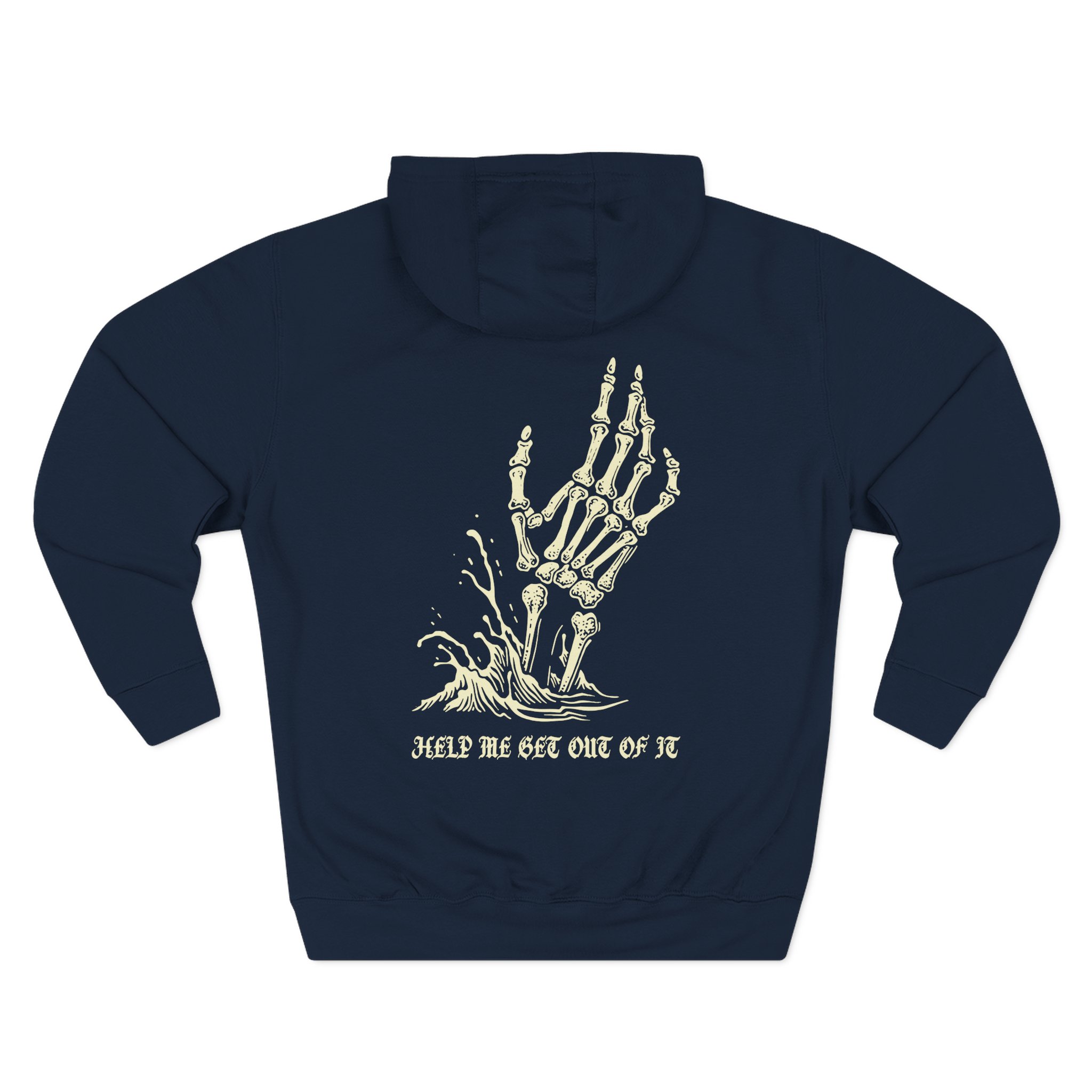 Paleface Swiss Help Me Get Out of It Three-Panel Fleece Hoodie - Image 10