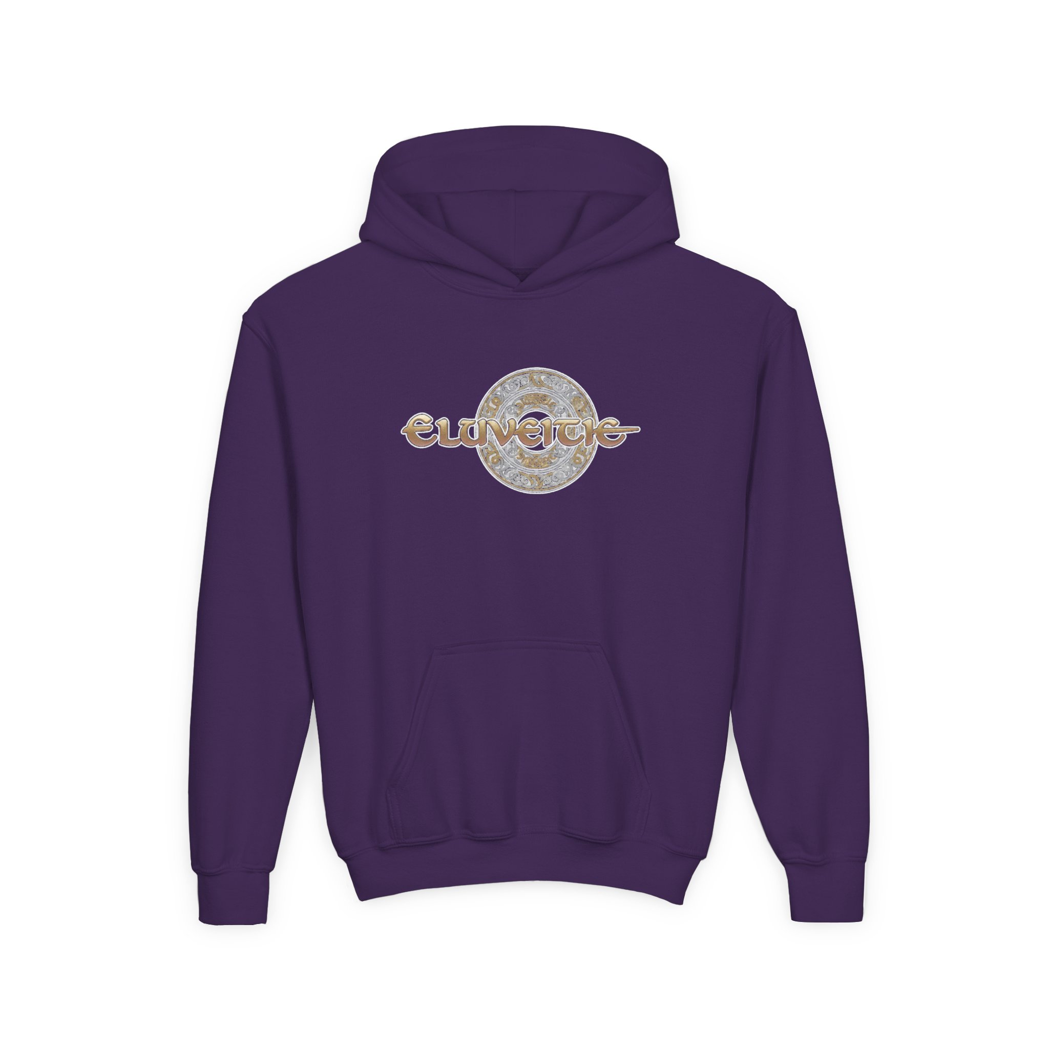 Eluveitie Celtic Tree Youth Heavy Blend Hooded Sweatshirt - Image 5