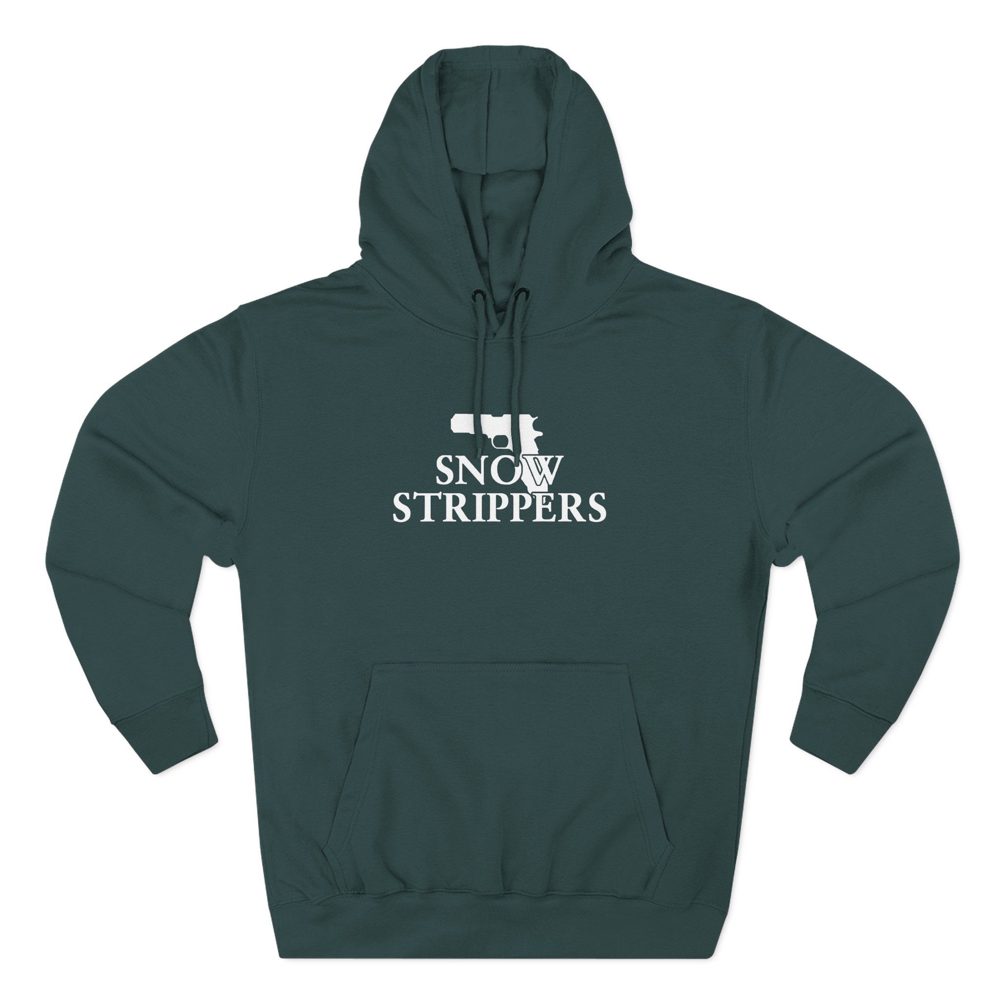 Snow Strippers Three-Panel Fleece Hoodie - Image 7