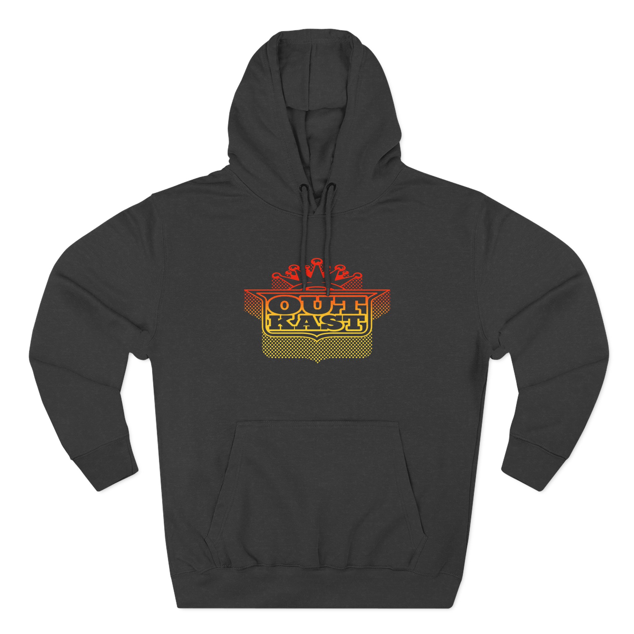 Outkast Gold Dot Logo Three-Panel Fleece Hoodie - Image 3