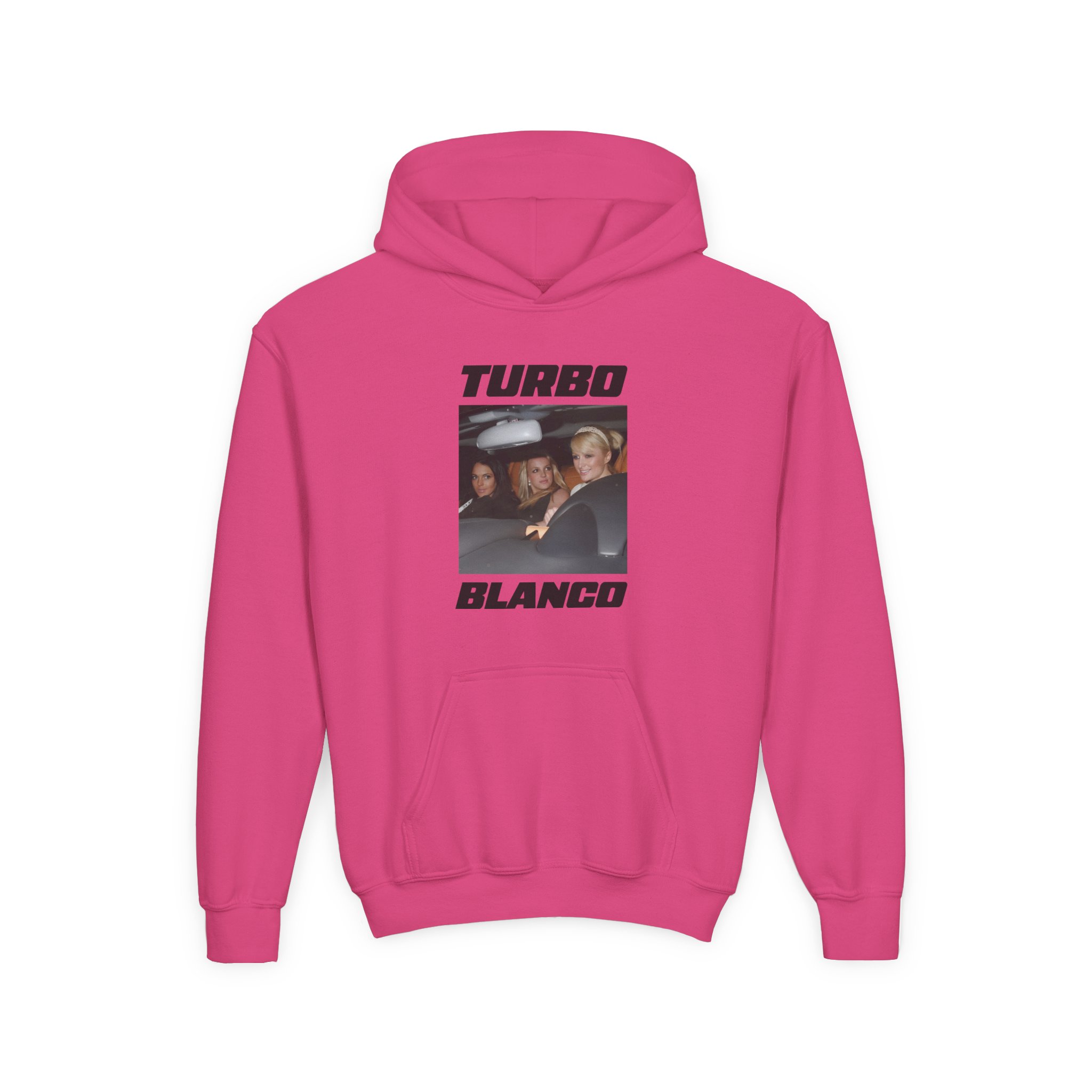 Youth Chris Lorenzo Turbo Blanco Heavy Blend Hooded Sweatshirt - Image 15