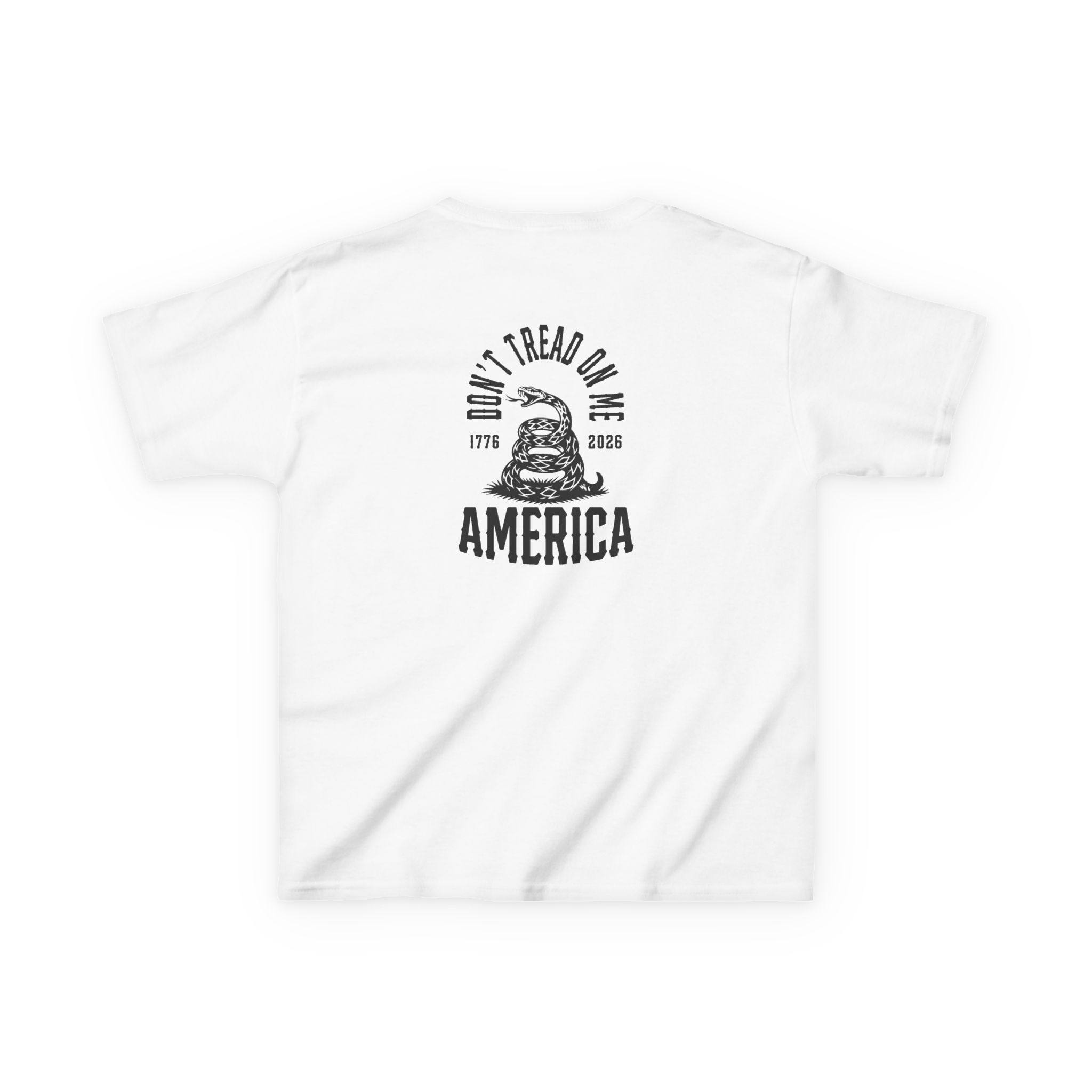 Valuetainment Don't Tread on Me Kids Heavy Cotton™ Tee - Image 2