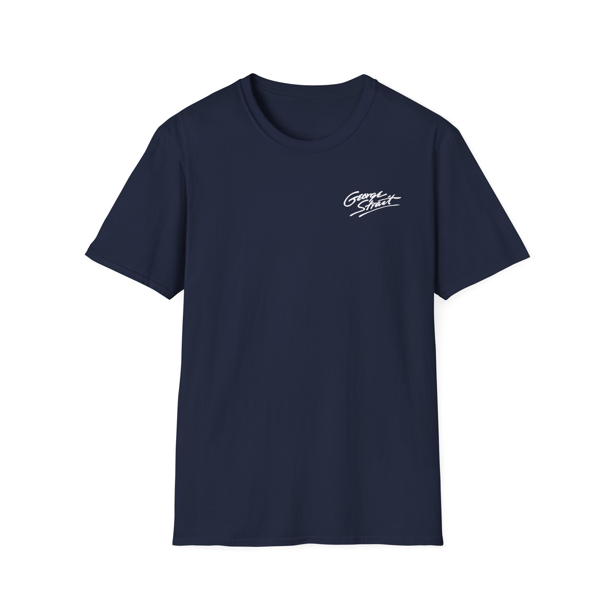 George Strait Satin Unisex Softstyle T-Shirt - Image 13