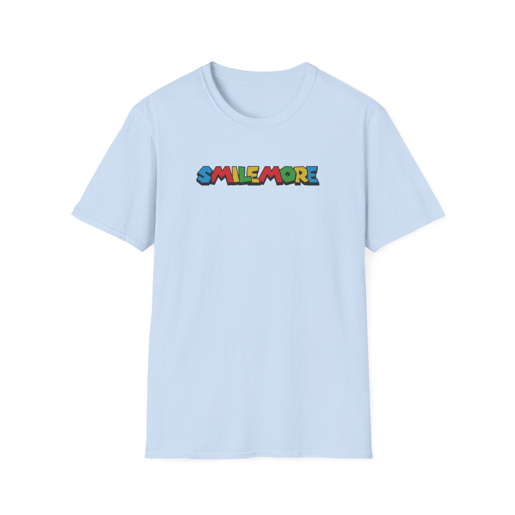 Roman Atwood Colorful Smile More Unisex Softstyle T-Shirt - Image 21