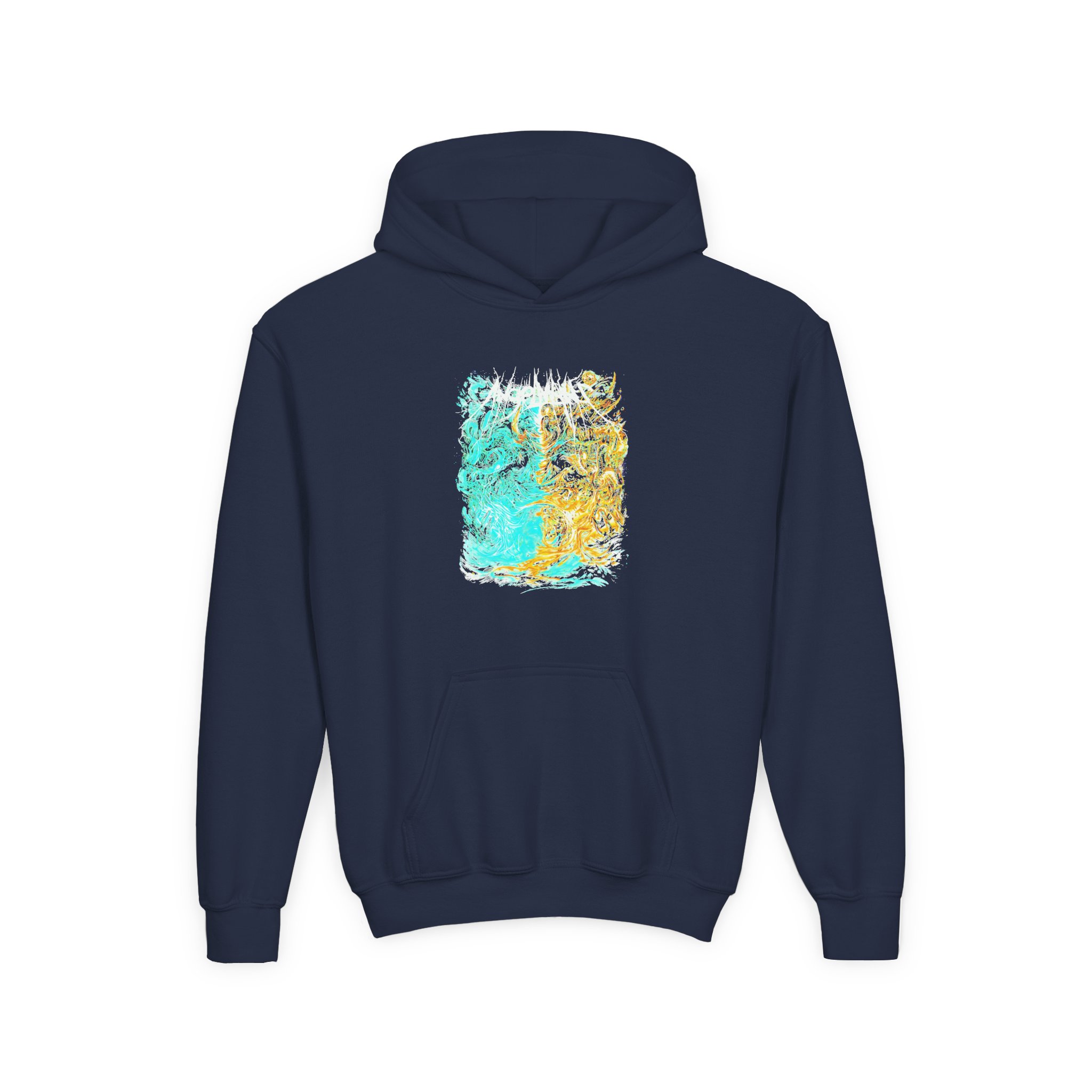 Angelmaker Creators Conscience Youth Heavy Blend Hooded Sweatshirt - Image 9