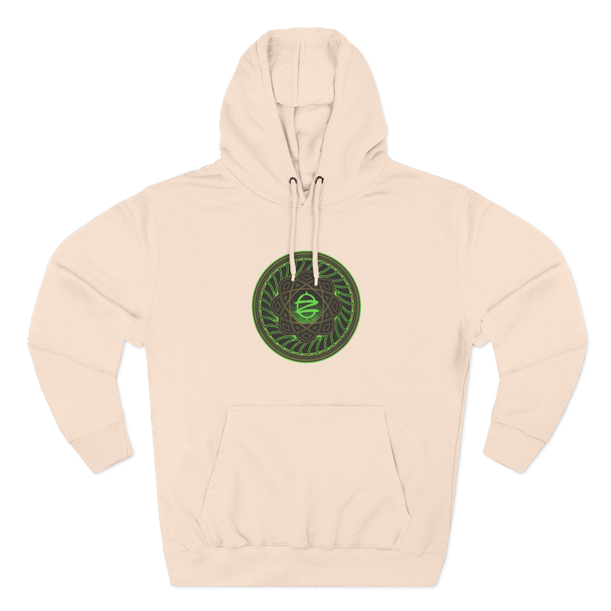 Lsdream Green Earth Three-Panel Fleece Hoodie - Image 7