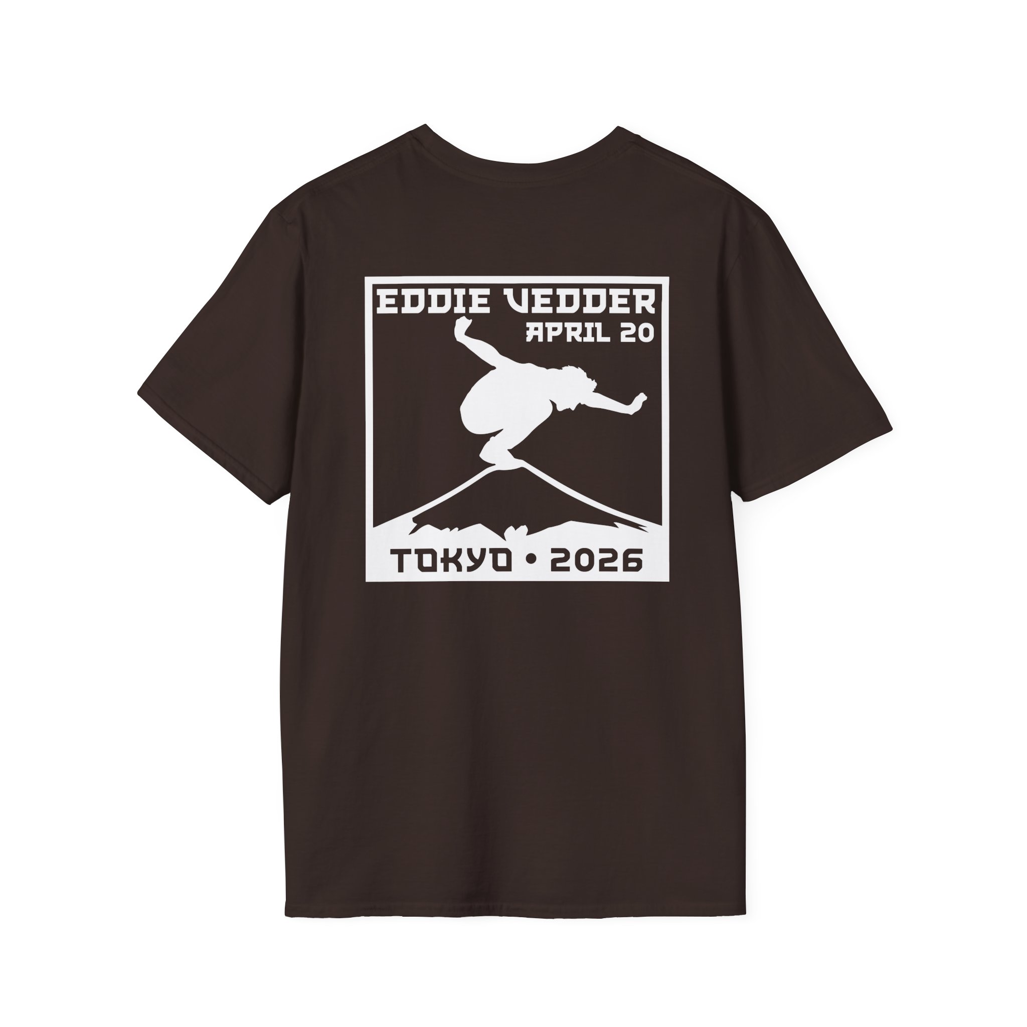 Eddie Vedder 2026 Tokyo Unisex Softstyle T-Shirt - Image 6