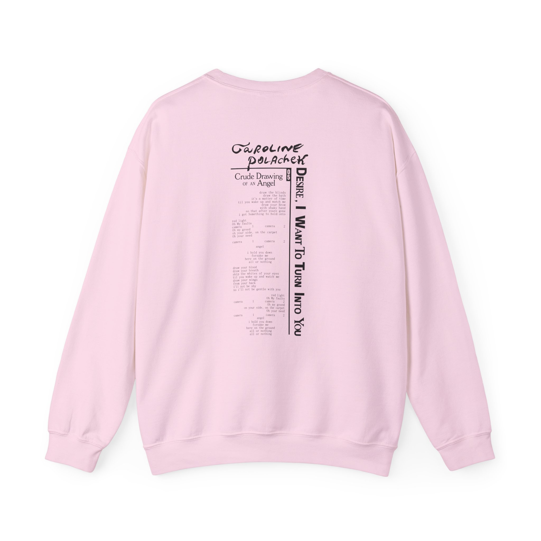Caroline Polachek Crude Drawing Unisex Heavy Blend™ Crewneck Sweatshirt - Image 10