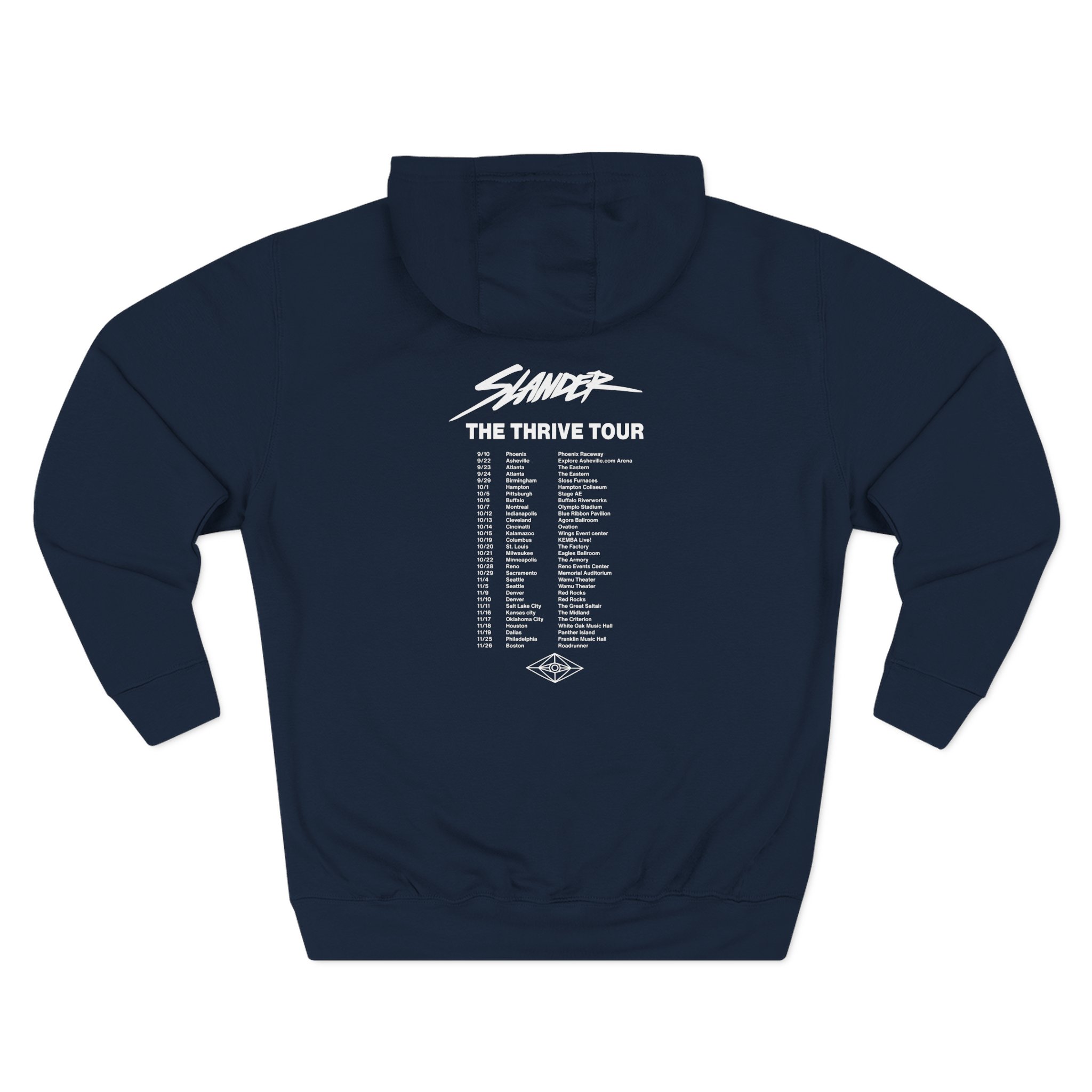 Slander Gud Vibrations Graffiti Three-Panel Fleece Hoodie - Image 6