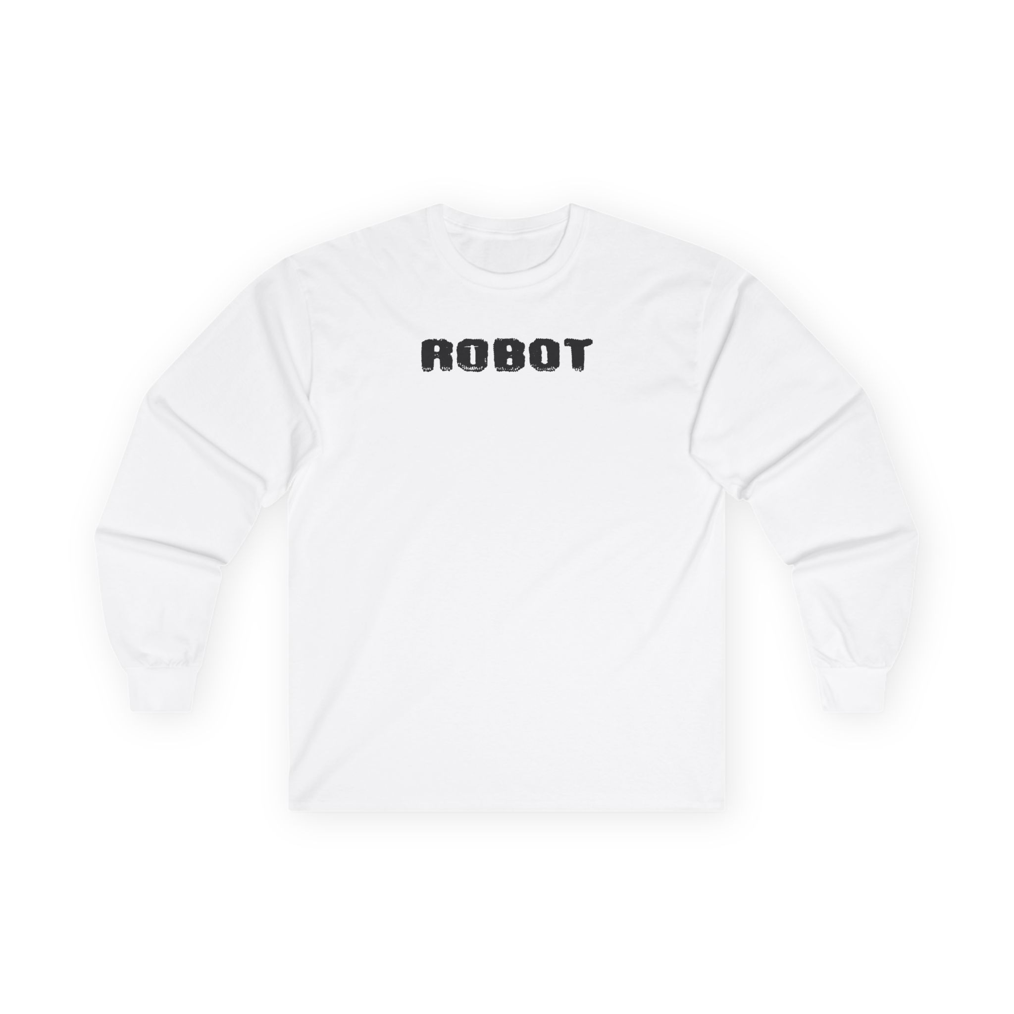 Daft Punk Human After All White Robot Unisex Ultra Cotton Long Sleeve Tee