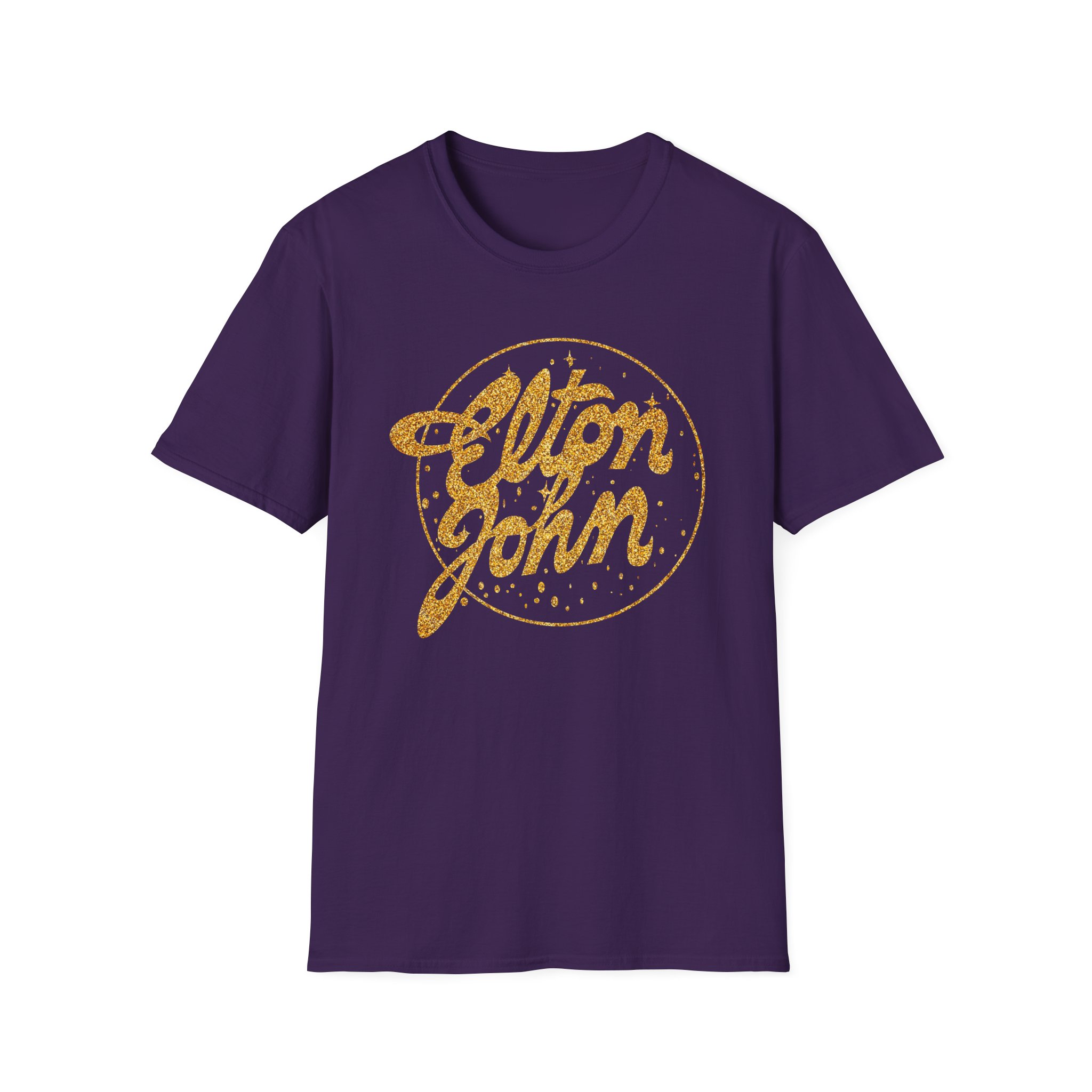 Ej Farewell Glitter Unisex Softstyle T-Shirt - Image 13