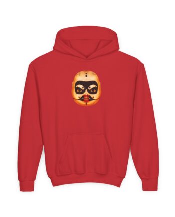Daft Punk Human After All Red Technologic Youth Heavy Blend Hooded Sweatshirt