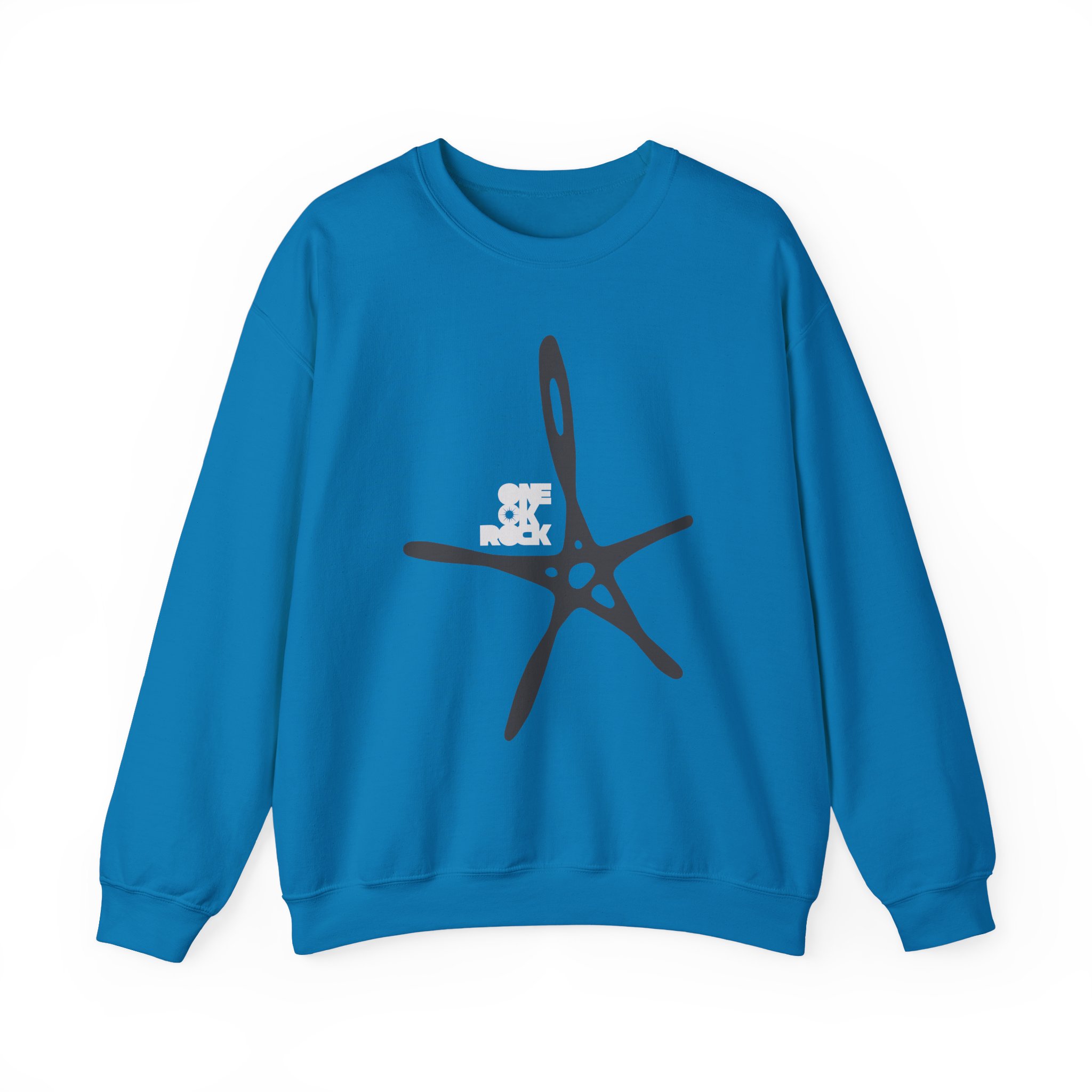 One Ok Rock Star Unisex Heavy Blend™ Crewneck Sweatshirt - Image 7