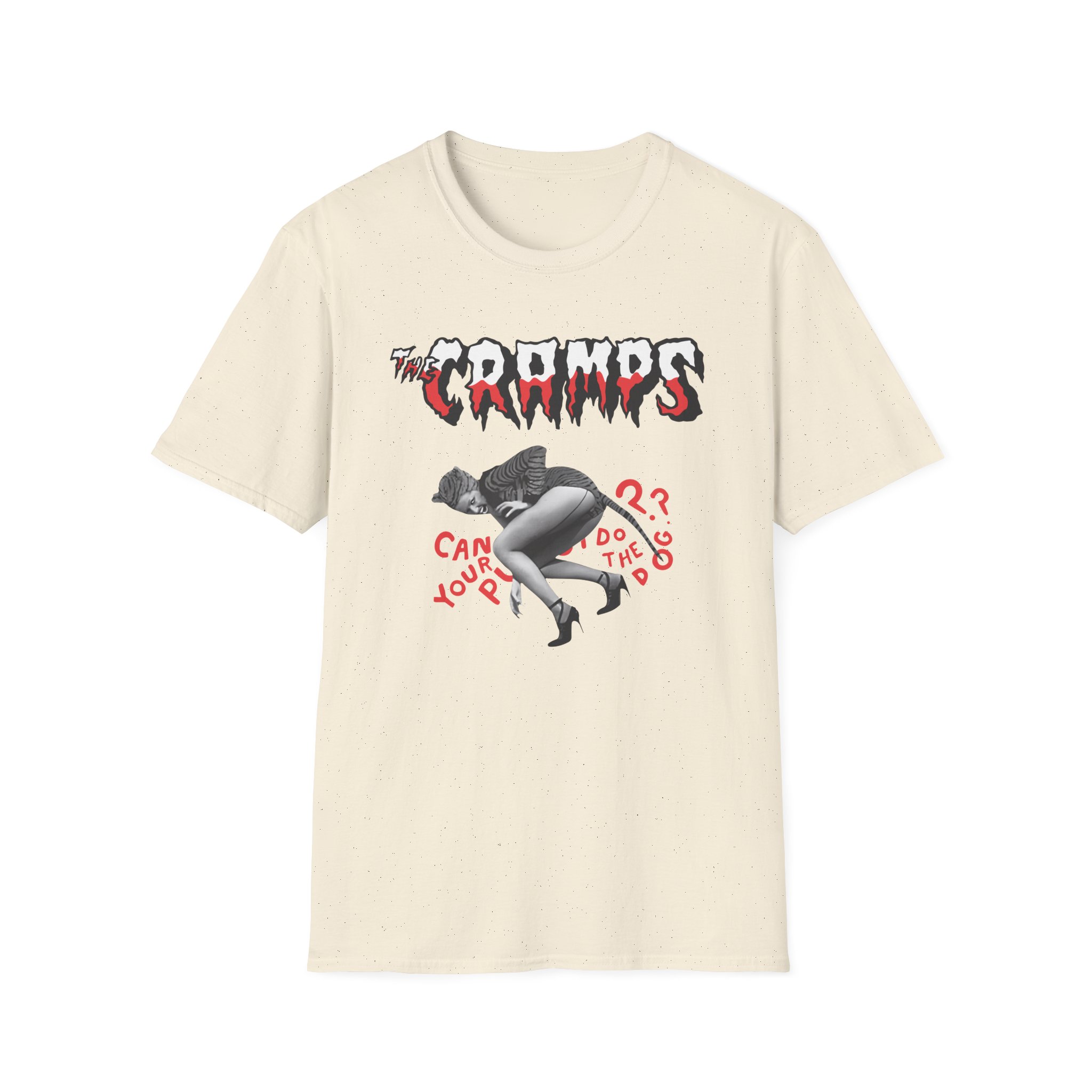 The Cramps Do the Dog Unisex Softstyle T-Shirt - Image 9