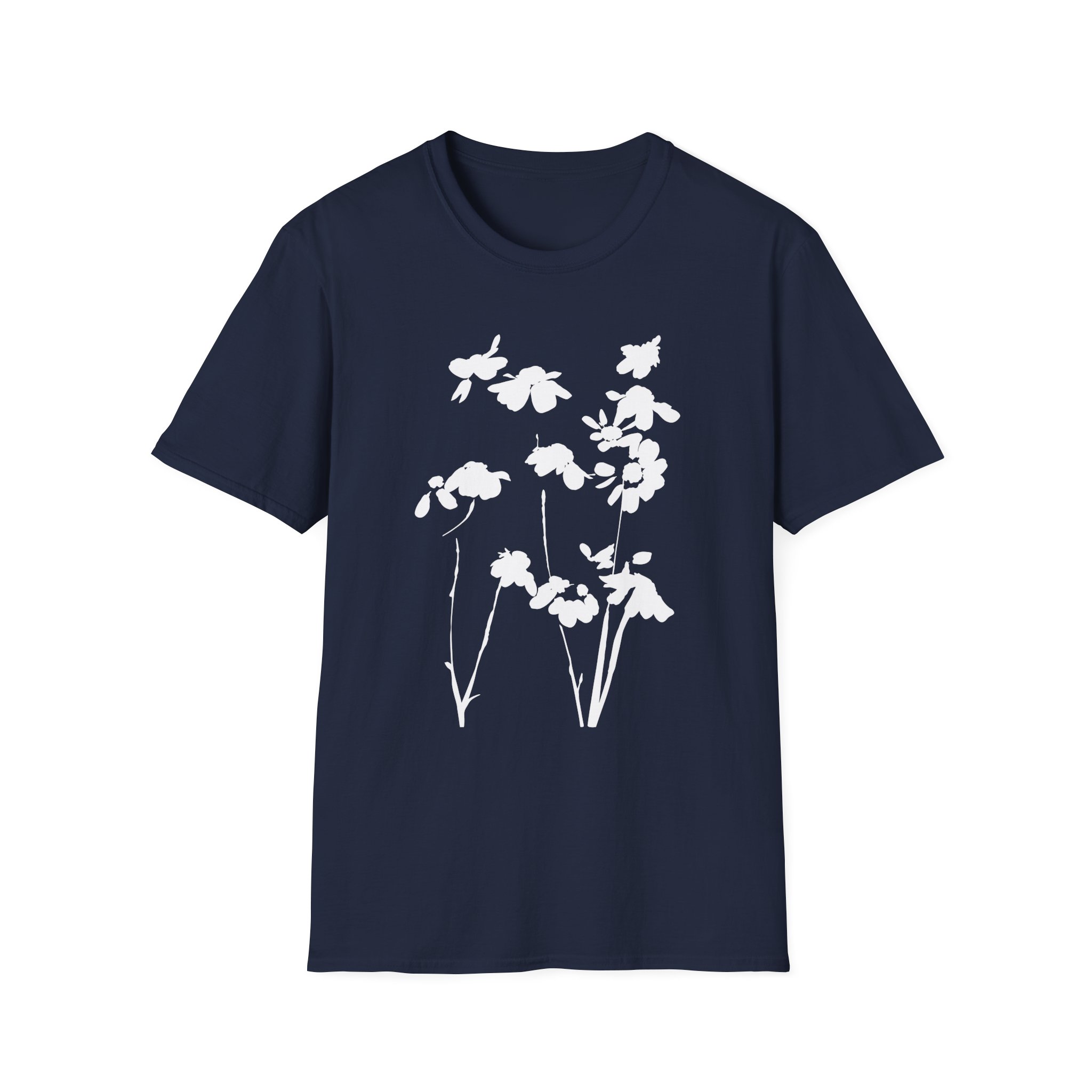 AG petal blurred flowers Unisex Softstyle T-Shirt - Image 17