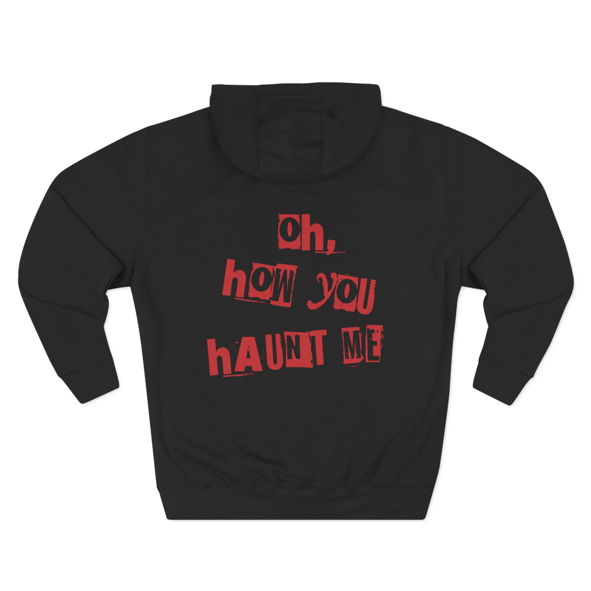 Blue October Skull Smile Three-Panel Fleece Hoodie - Image 2