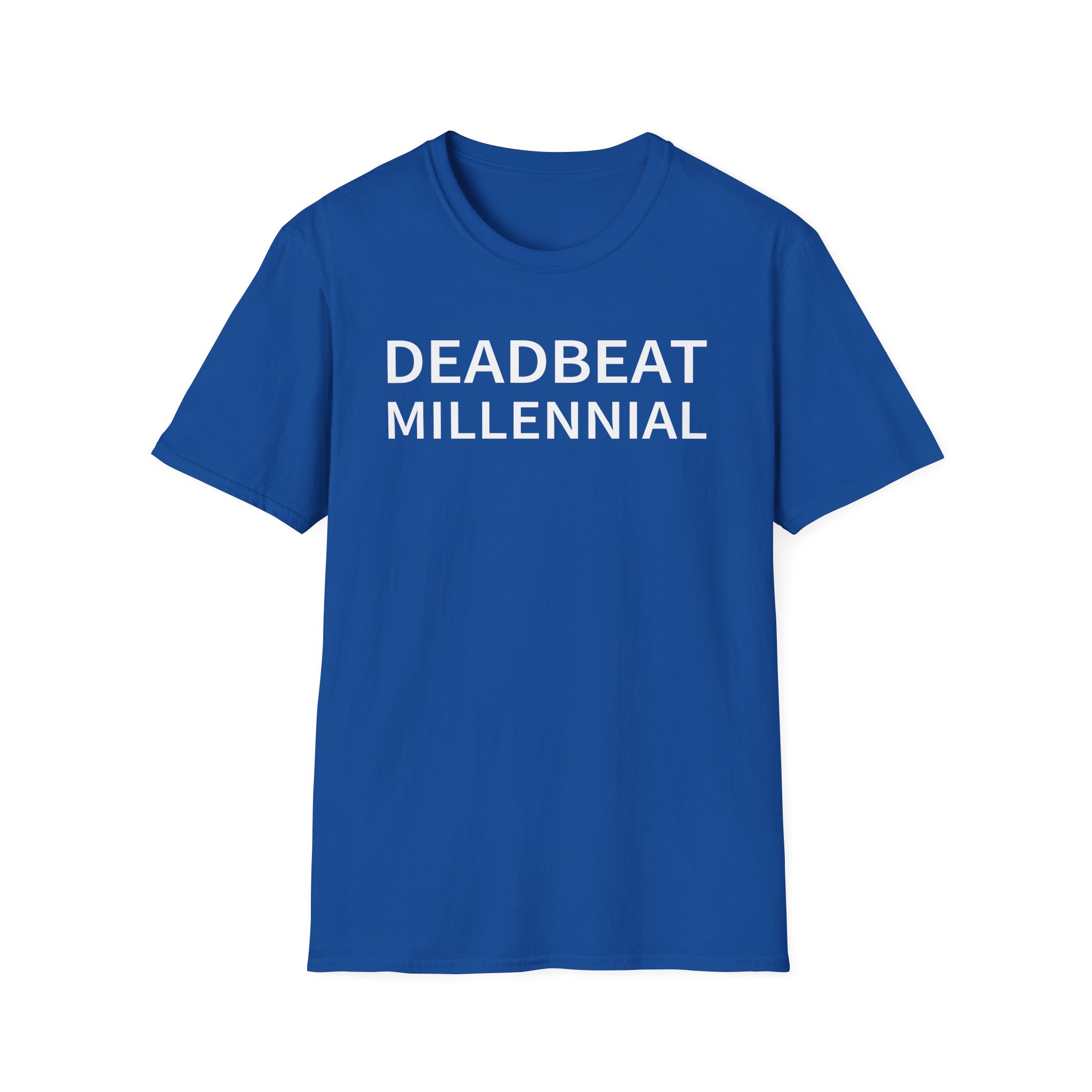 The Snuts Deadbeat Millennial Unisex Softstyle T-Shirt - Image 13