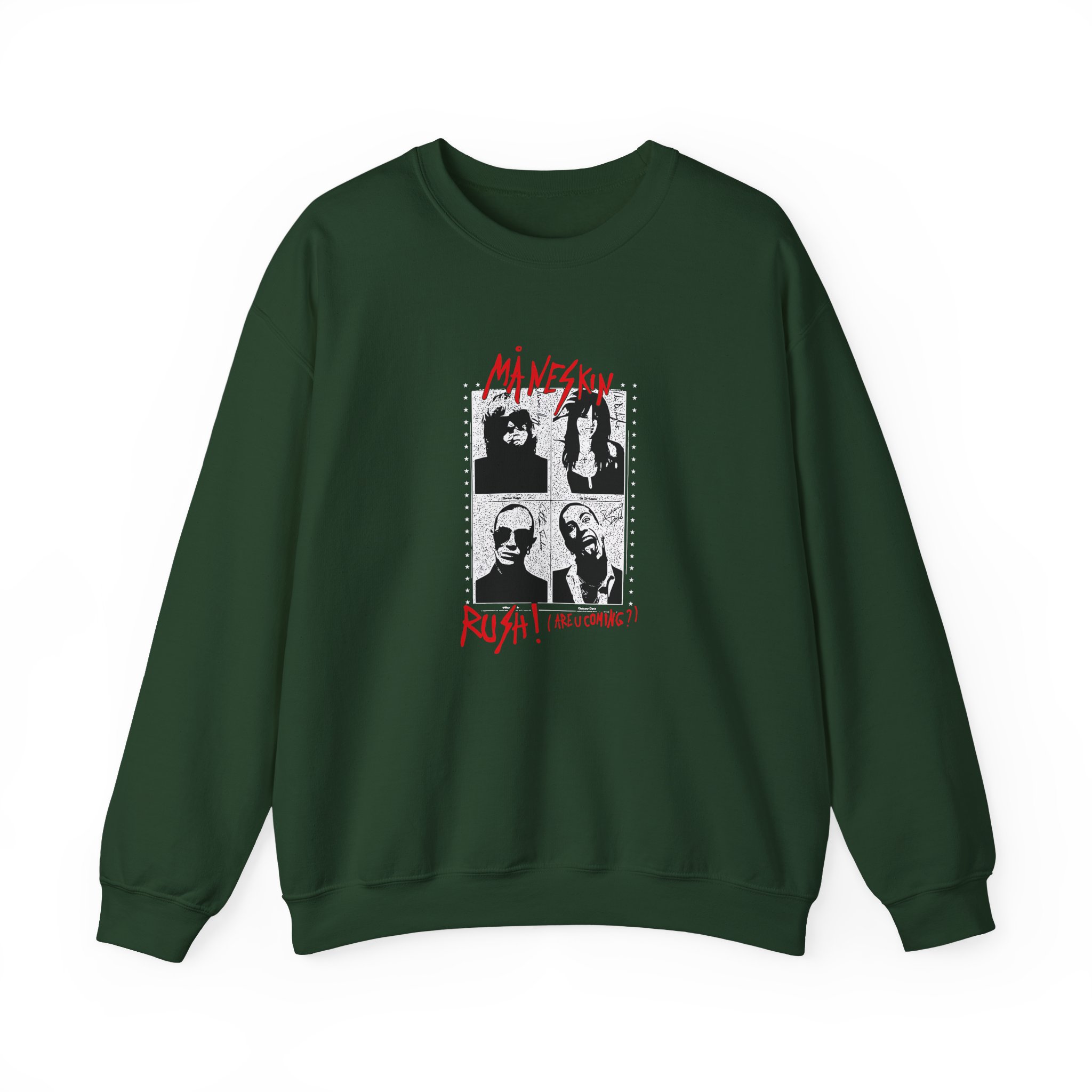 Maneskin RUSH! Unisex Heavy Blend™ Crewneck Sweatshirt - Image 5