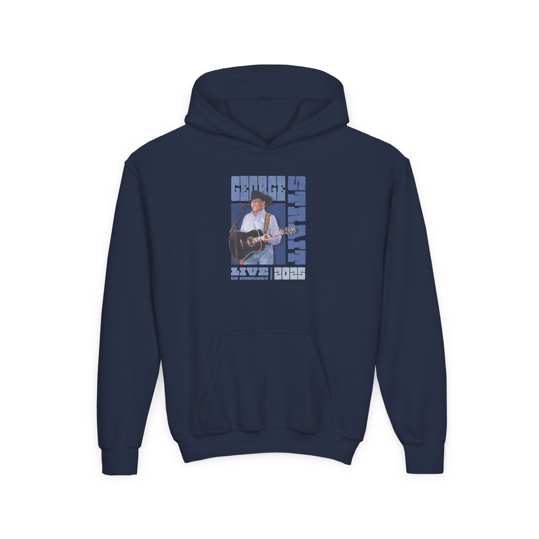 George Strait Tour Youth Heavy Blend Hooded Sweatshirt - Image 5