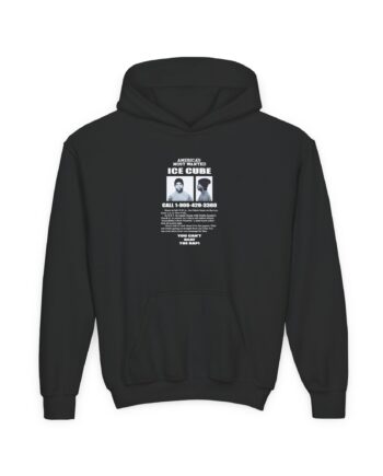 Ice Cube America's Most Wanted Youth Heavy Blend Hooded Sweatshirt