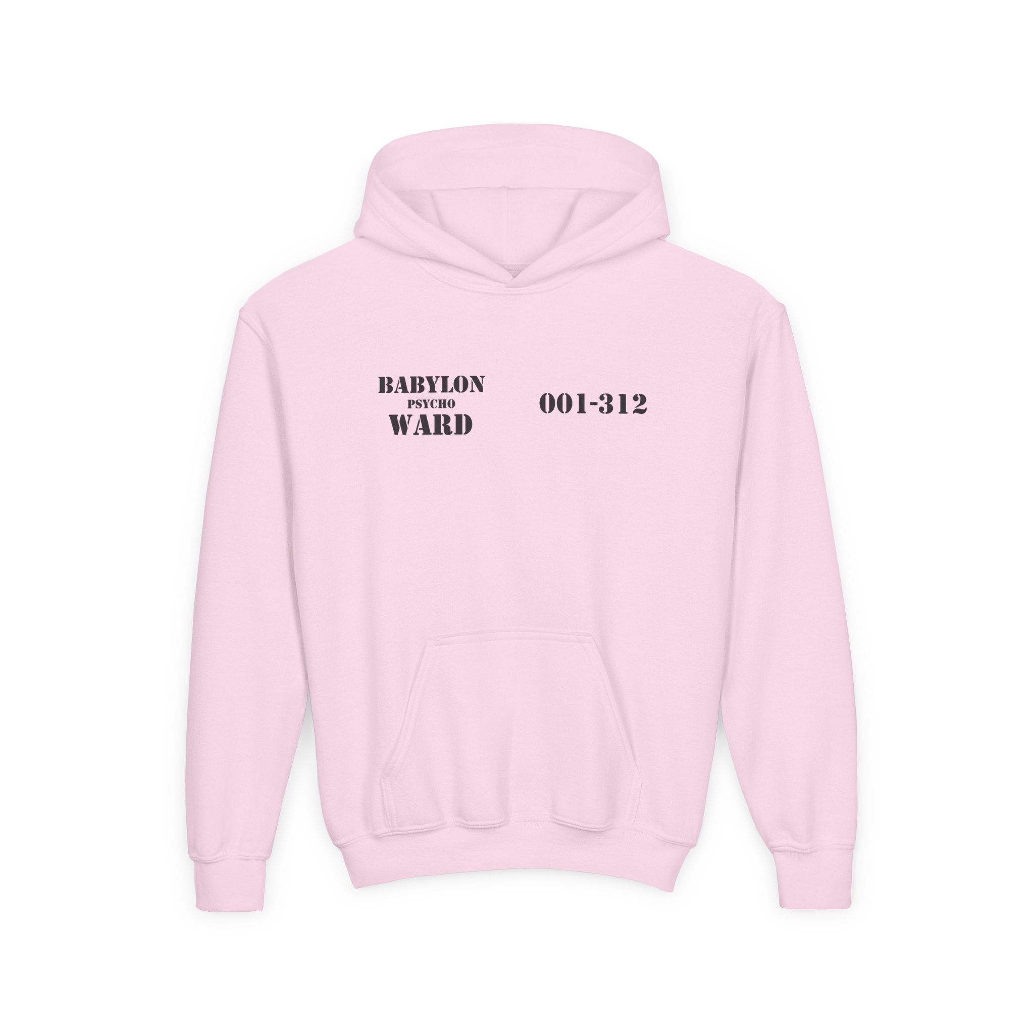 Babylon Dead Alcatraz Youth Heavy Blend Hooded Sweatshirt - Image 5