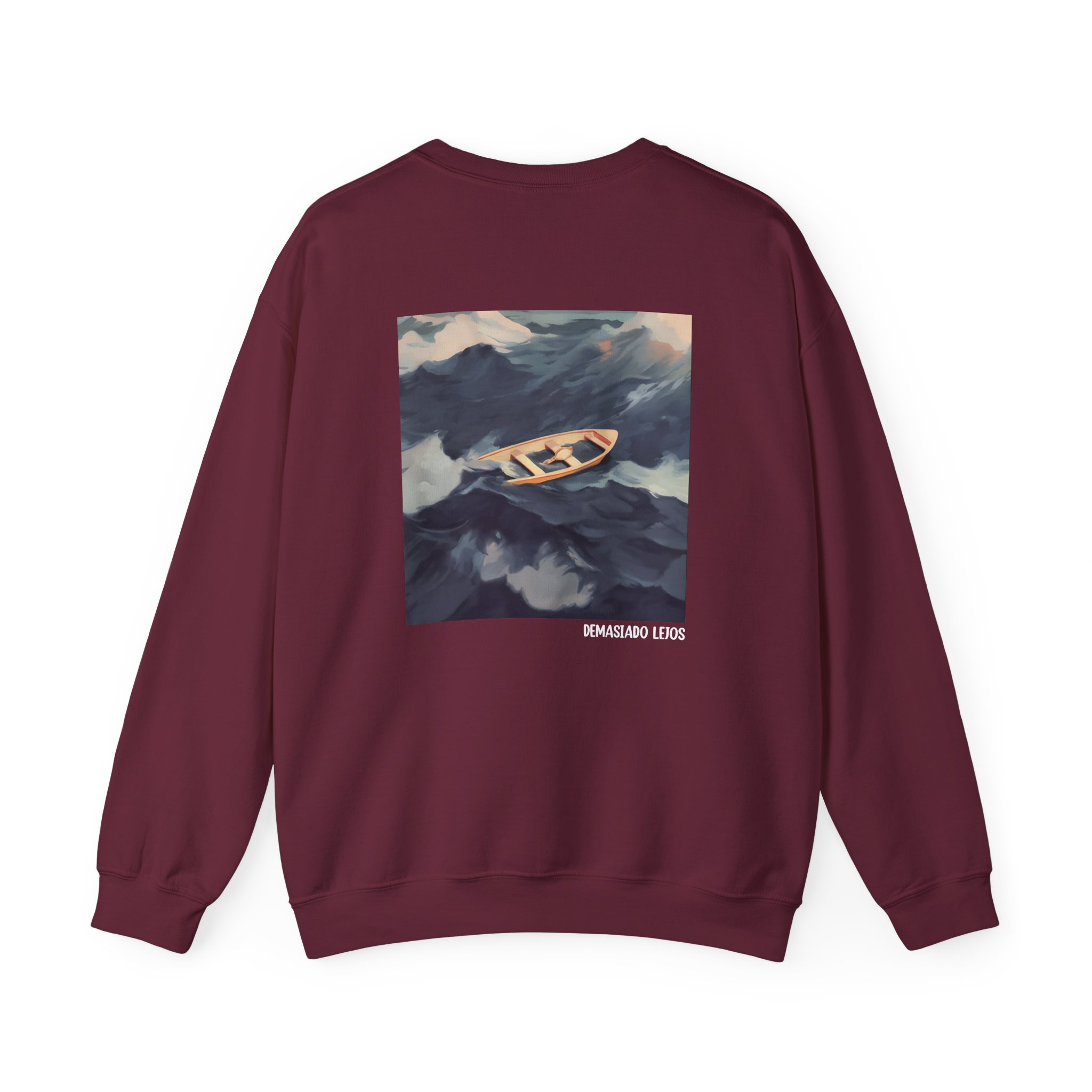 Morat A dark, shadowy vigilante Unisex Heavy Blend™ Crewneck Sweatshirt - Image 4