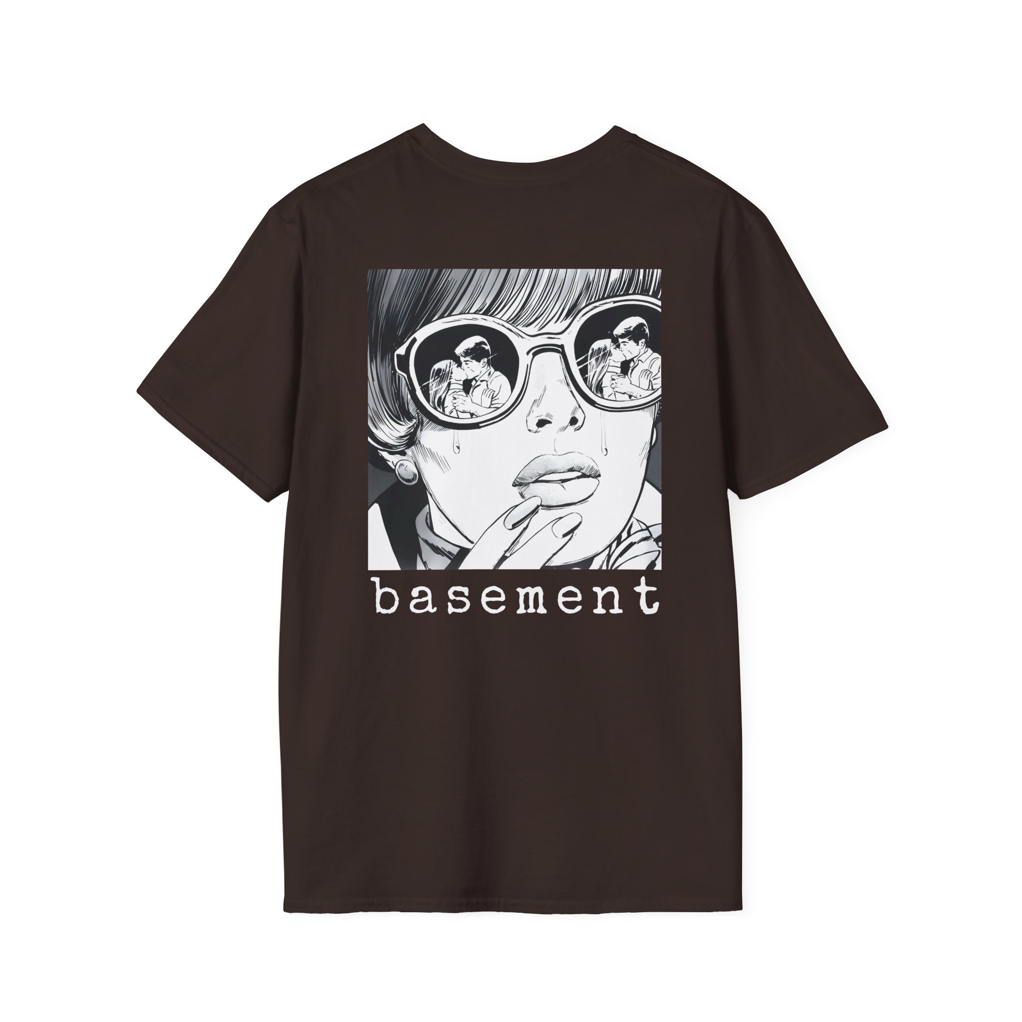 Cold Cuts Basement Couple Unisex Softstyle T-Shirt - Image 6