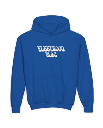 Fleetwood Mac Slanted Youth Heavy Blend Hooded Sweatshirt