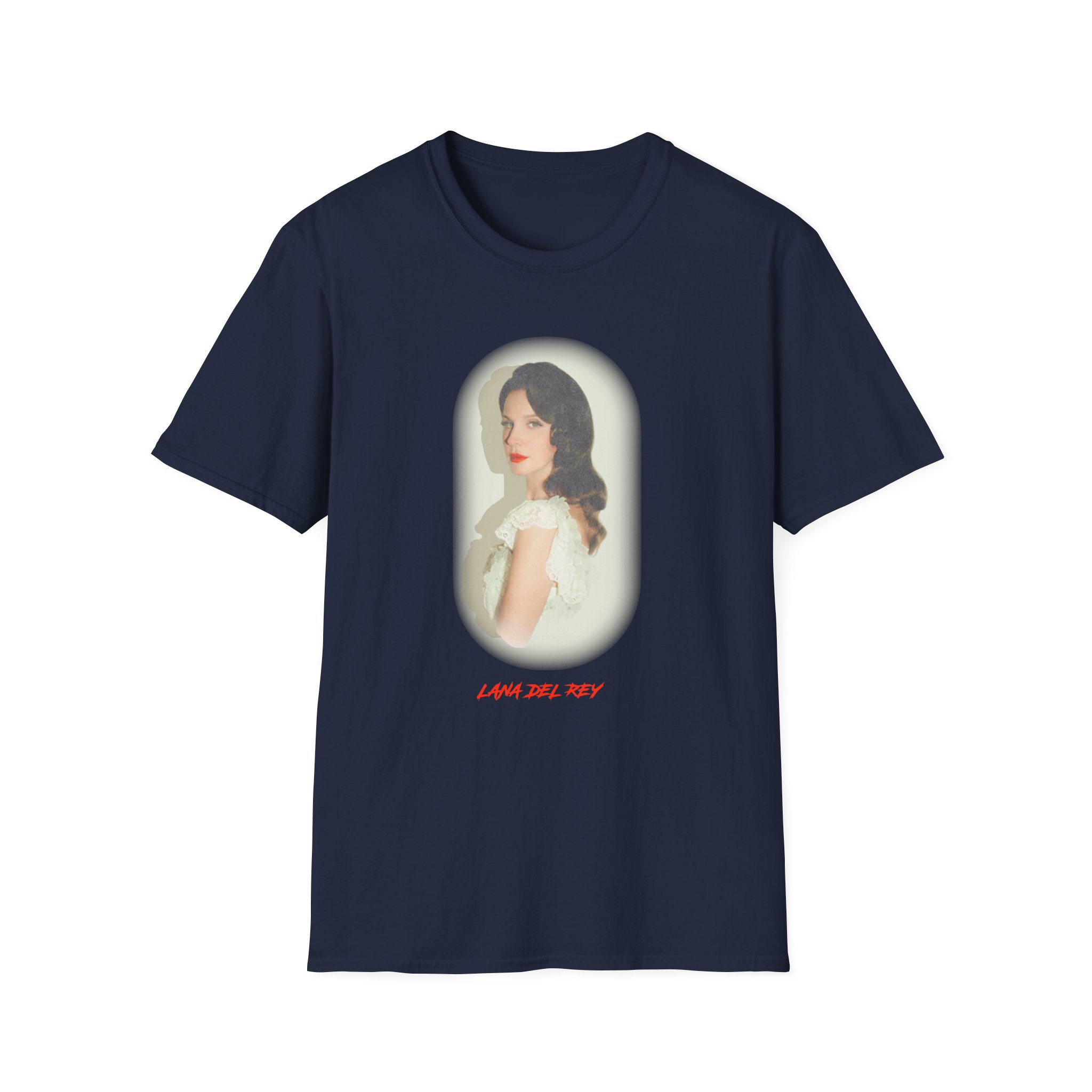 Lanadelrey Indio Portrait Unisex Softstyle T-Shirt - Image 21