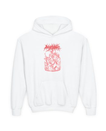 Angelmaker Death Knight Youth Heavy Blend Hooded Sweatshirt