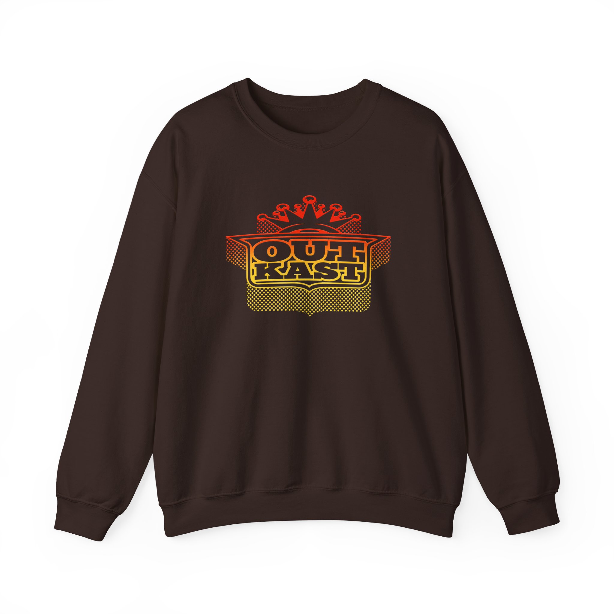 Outkast Gold Dot Logo Unisex Heavy Blend™ Crewneck Sweatshirt - Image 5