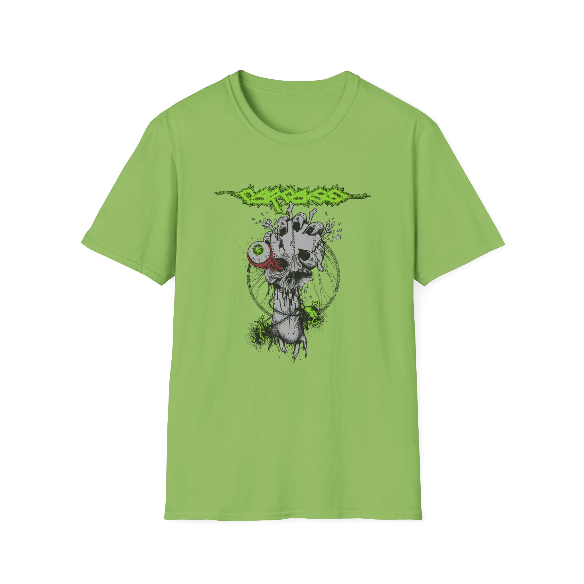 Carcass Vtg Unisex Softstyle T-Shirt - Image 21