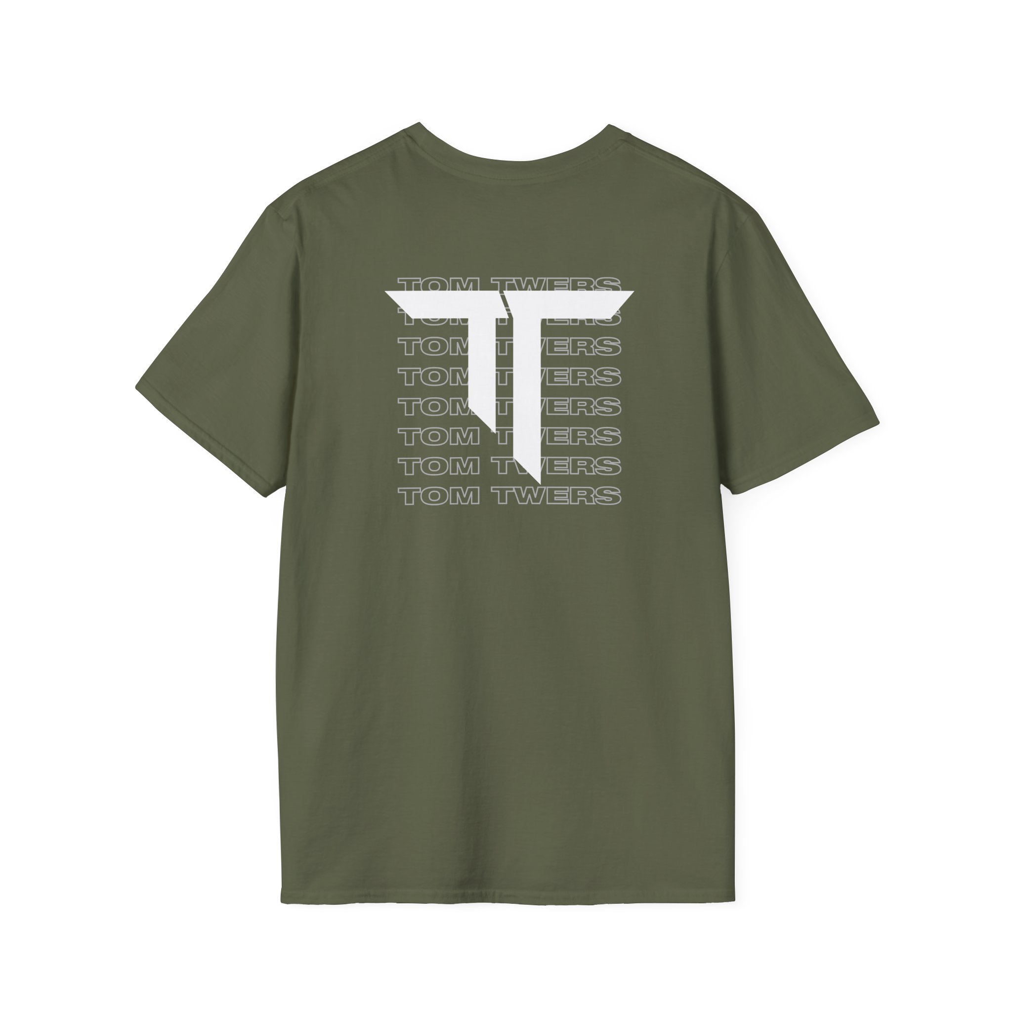 Tom Twers Logo Unisex Softstyle T-Shirt - Image 6
