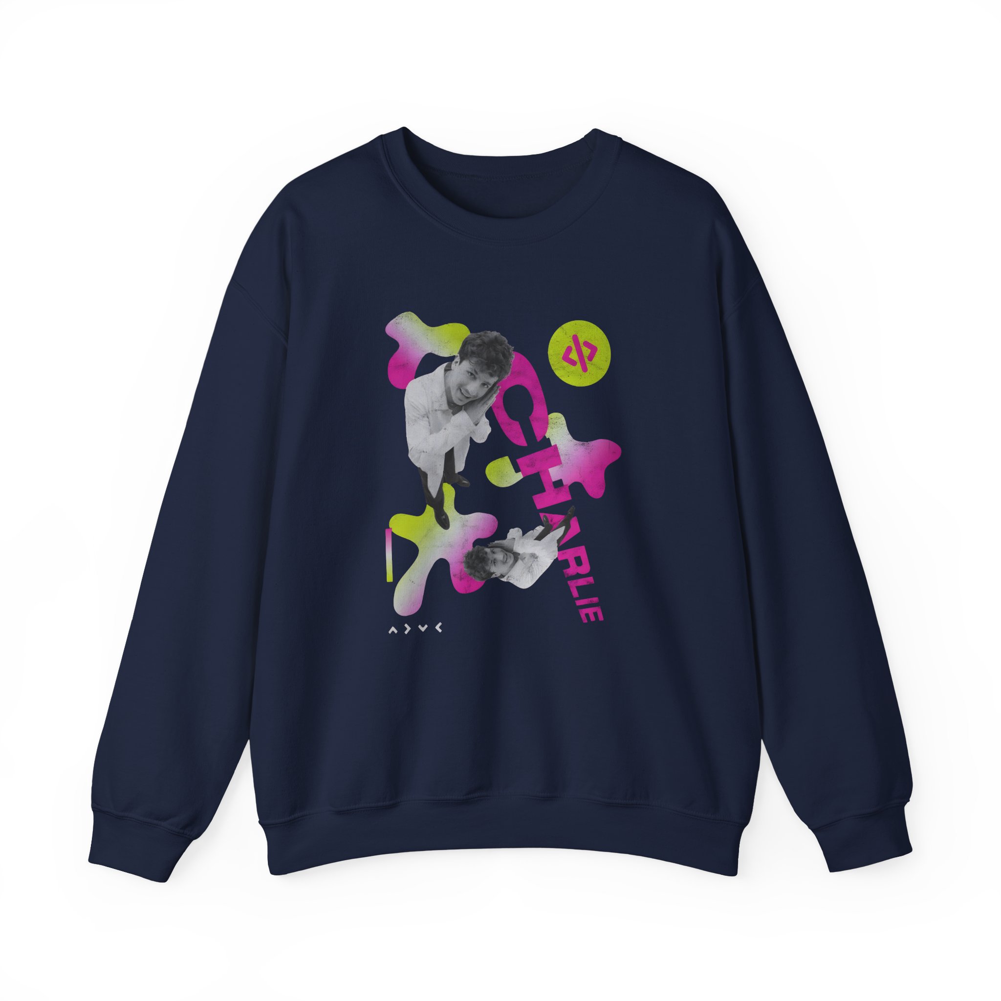 Charlie Puth Unisex Heavy Blend™ Crewneck Sweatshirt - Image 9