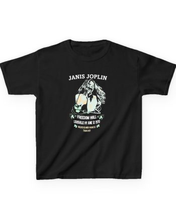 Janis Joplin Freedom Hall Kids Heavy Cotton™ Tee