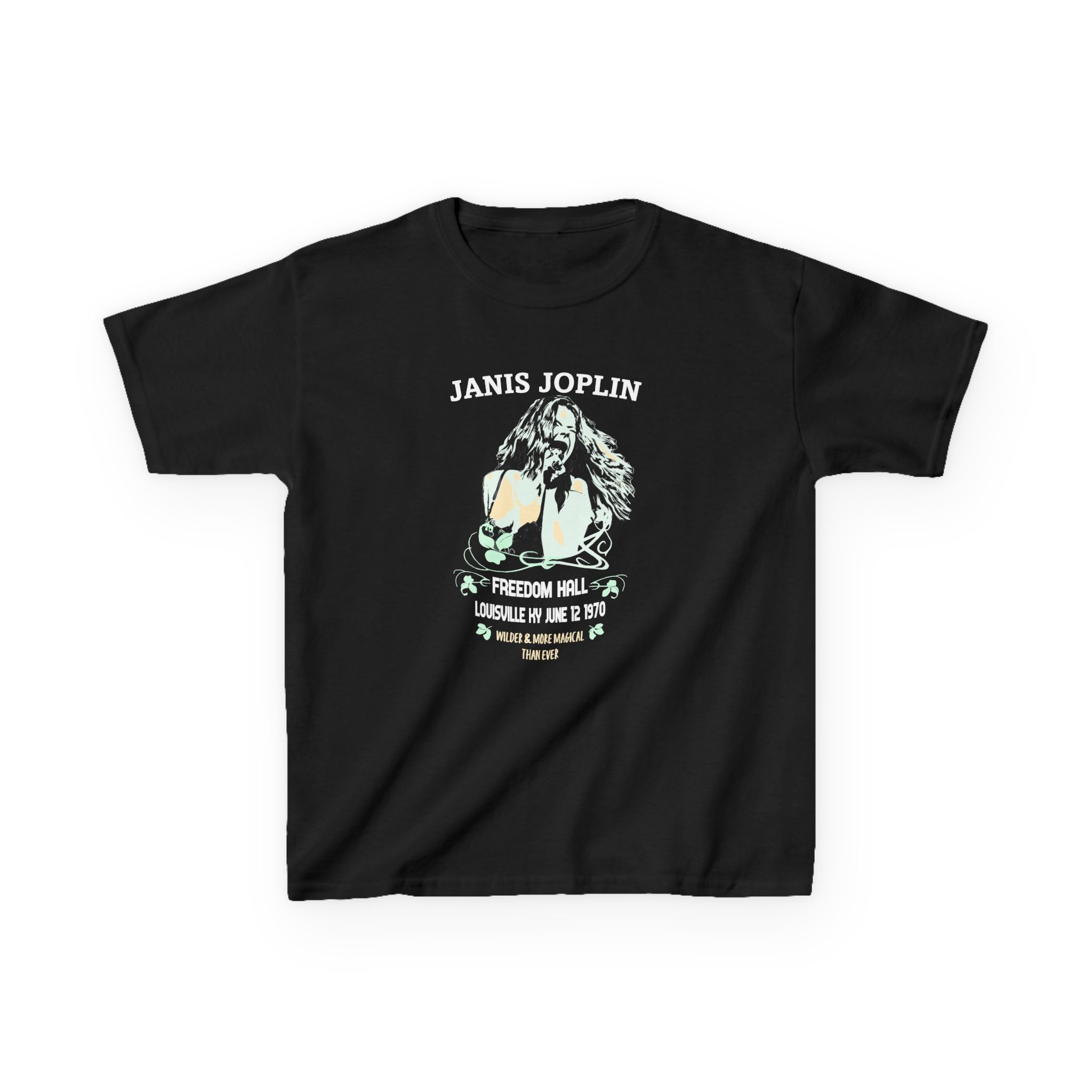 Janis Joplin Freedom Hall Kids Heavy Cotton™ Tee
